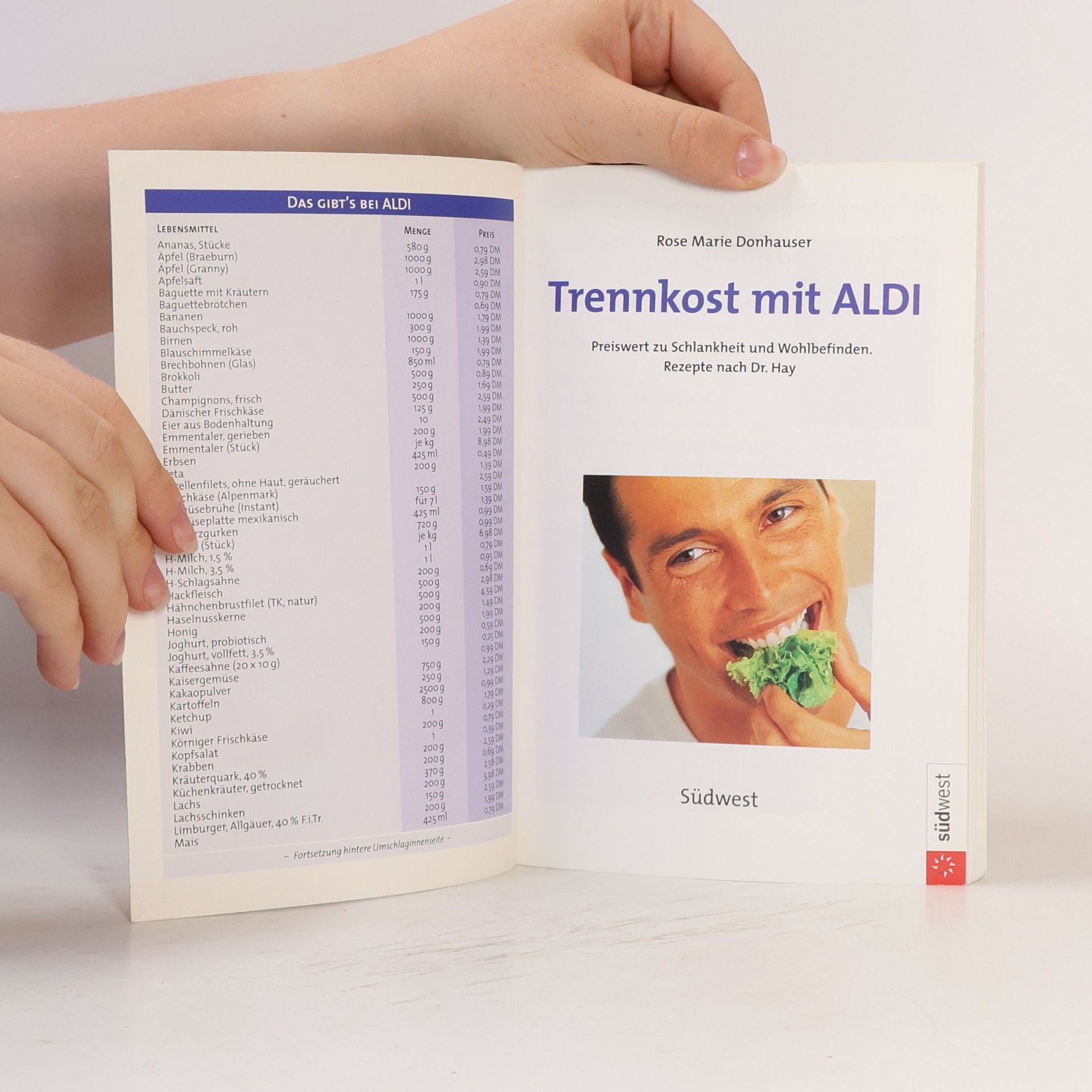 Rose Marie Donhauser Trennkost mit Aldi