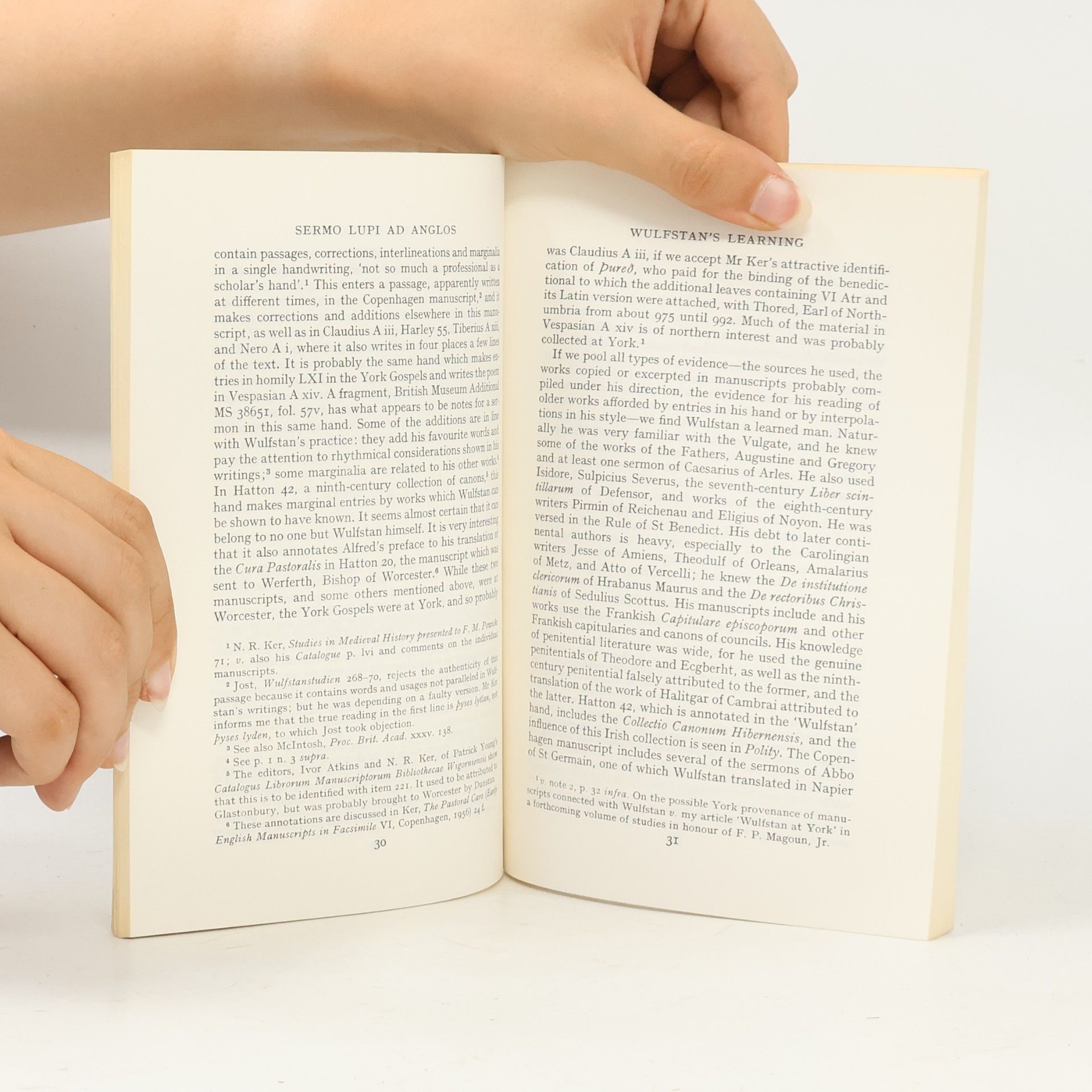 Dorothy Whitelock Exeter Medieval English Texts: Sermo Lupi Ad Anglos