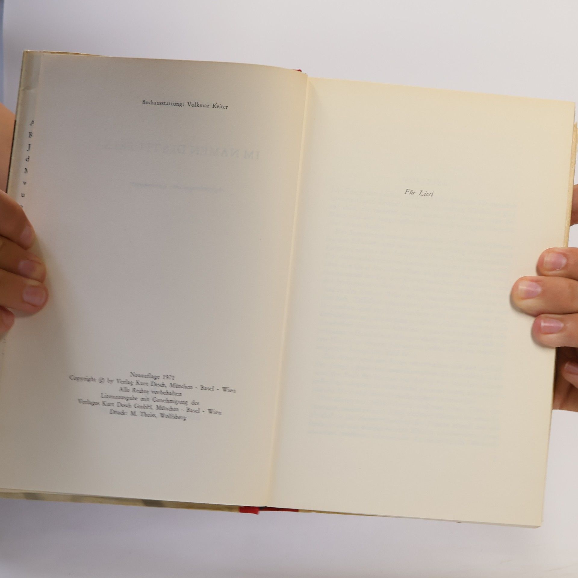 Hans Habe Im Namen des Teufels