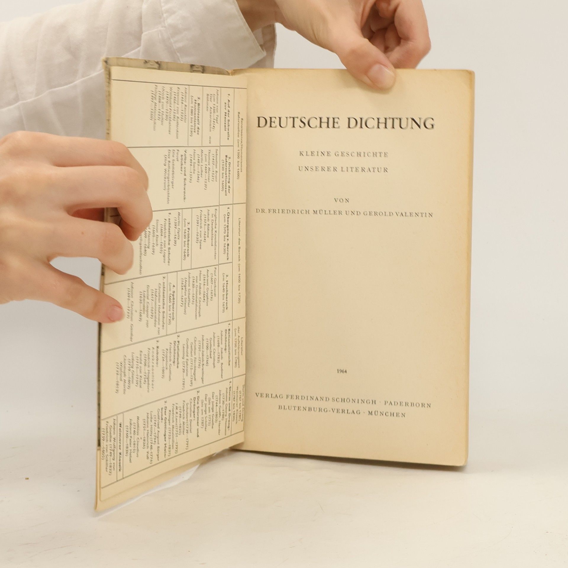 Friedrich Müller Deutsche Dichtung. Kleine Geschichte unserer Literatur