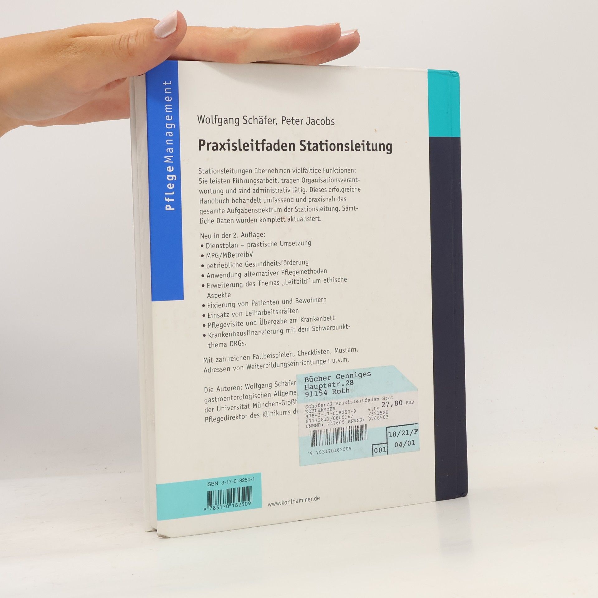 Wolfgang Schäfer Praxisleitfaden Stationsleitung