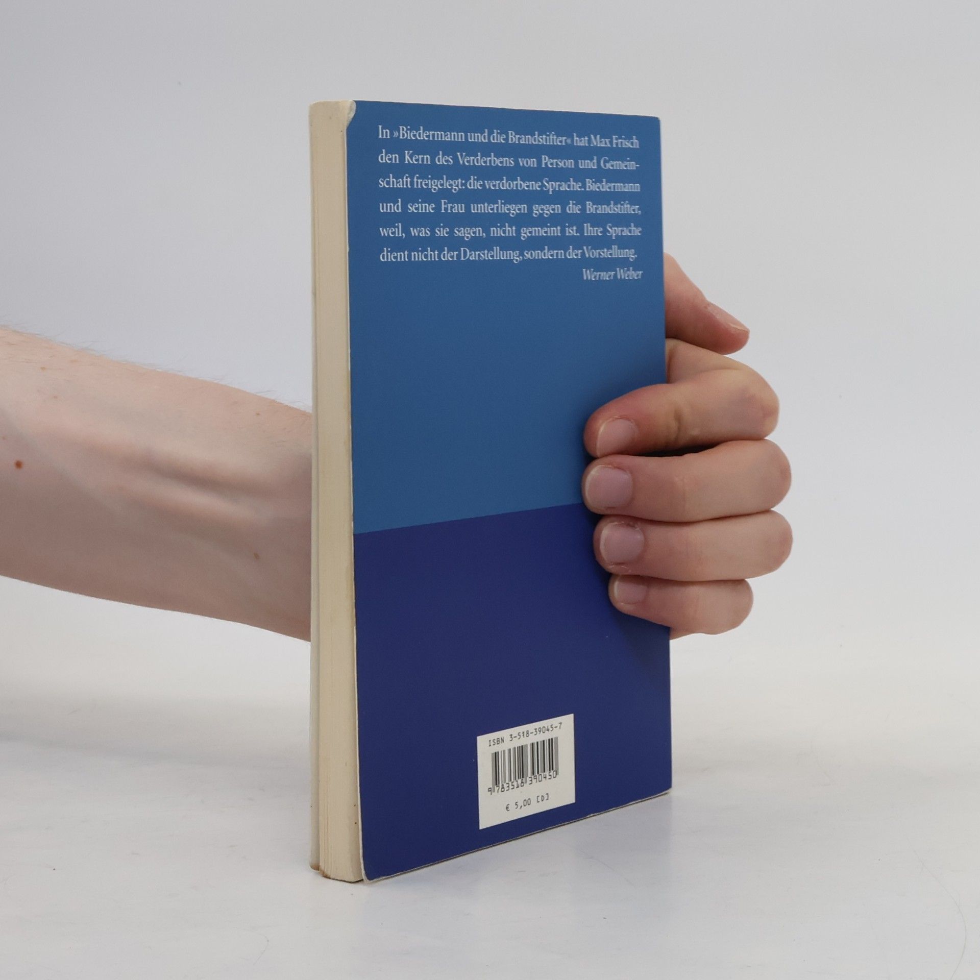 Max Frisch Biedermann und die Brandstifter