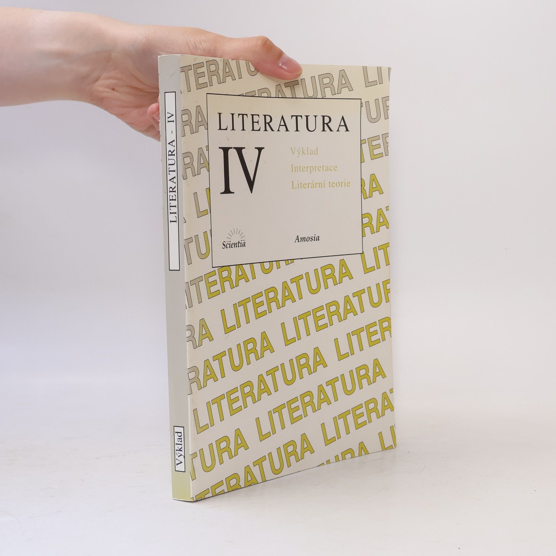 Bohuslav Hoffmann Literatura IV : výklad, interpretace, literární teorie