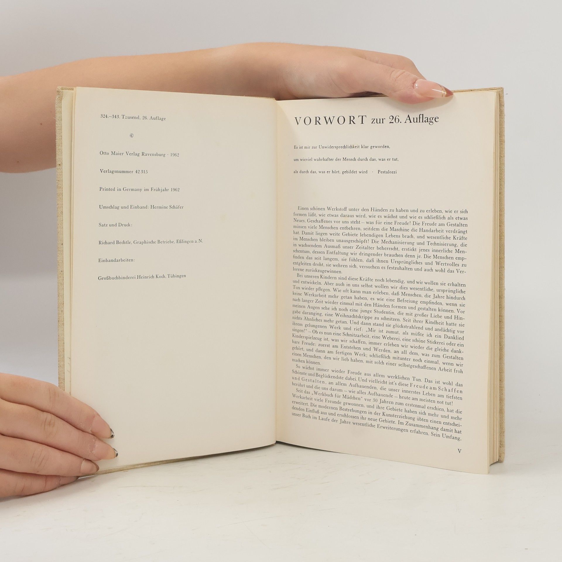 Ruth Zechlin Werkbuch für Madchen