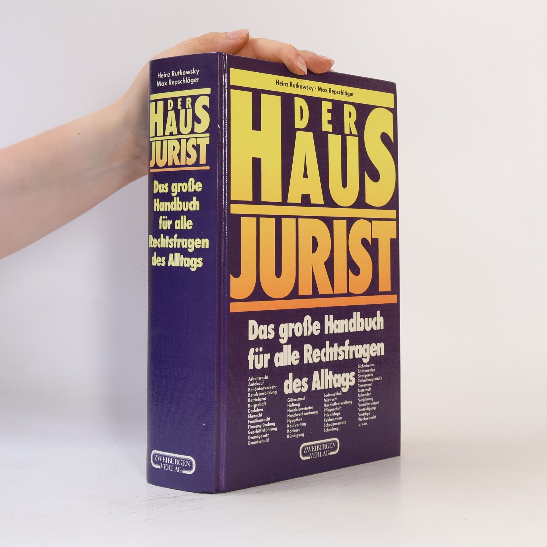 Heinz Rutkowsky Der Haus Jurist