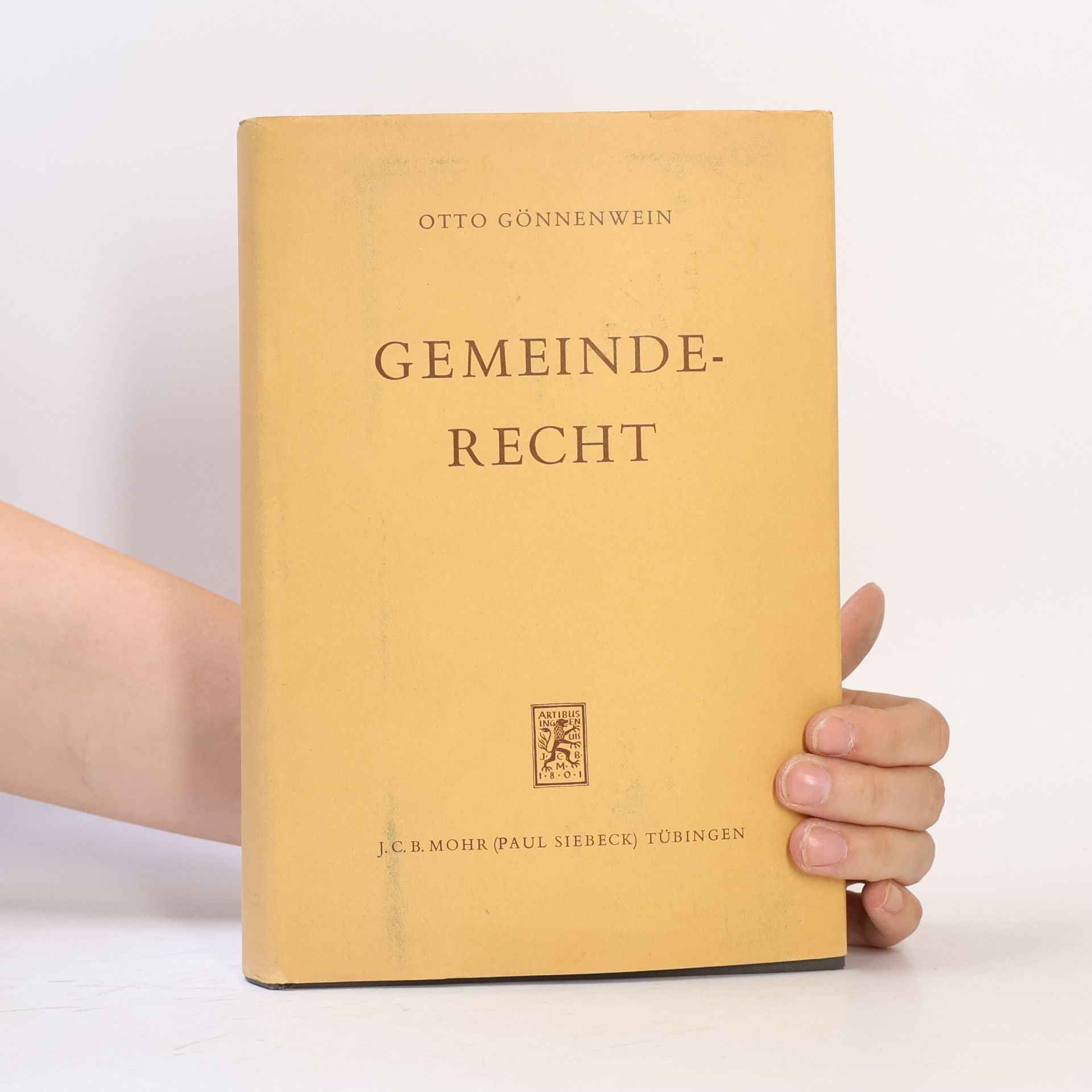 Otto Gönnenwein Gemeinderecht
