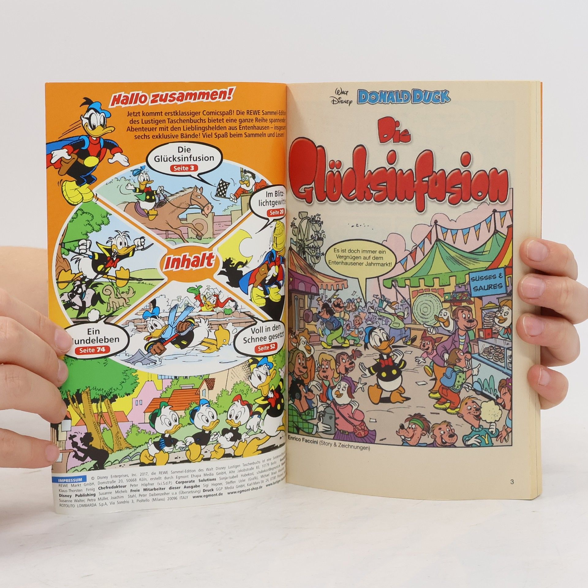 Walt Disney Lustiges Taschenbuch. Die Glucksinfusion