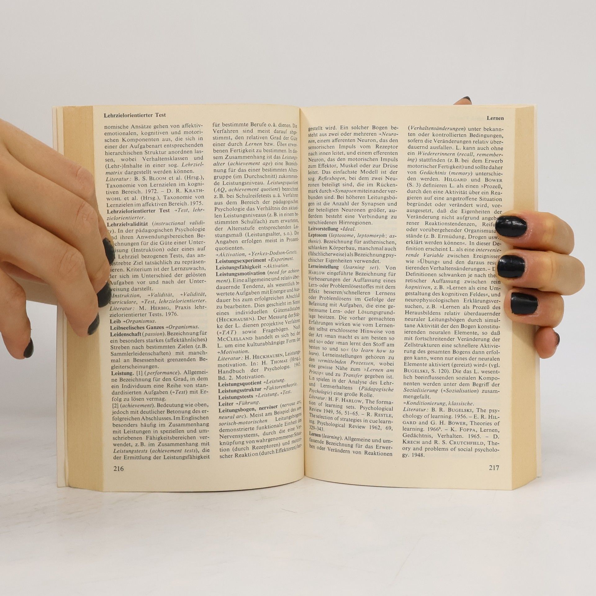 Werner D. Fröhlich Wörterbuch zur Psychologie