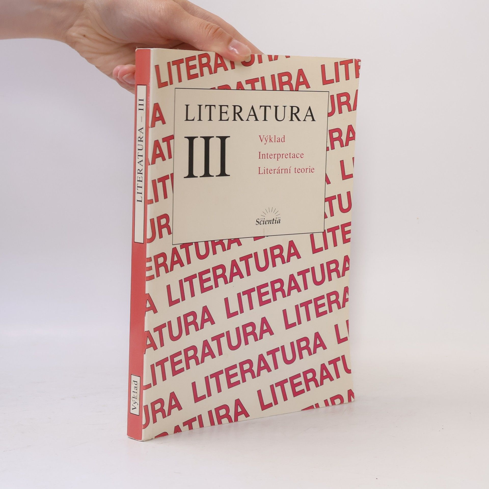 Bohuslav Hoffmann Literatura III: Výklad, interpretace, literární teorie