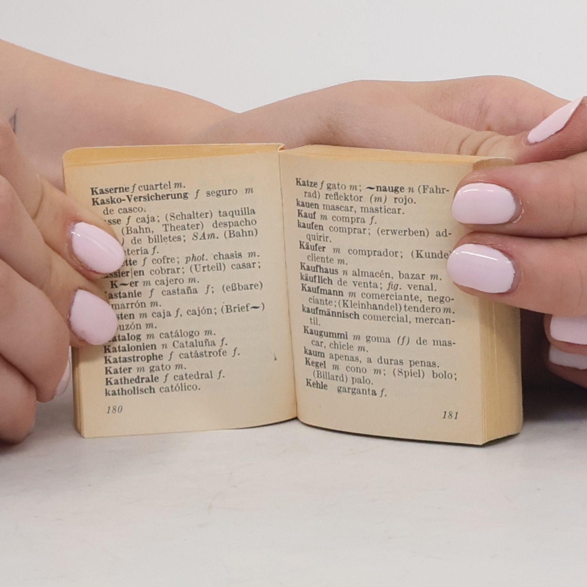 Deutsch-spanisches Wörterbuch