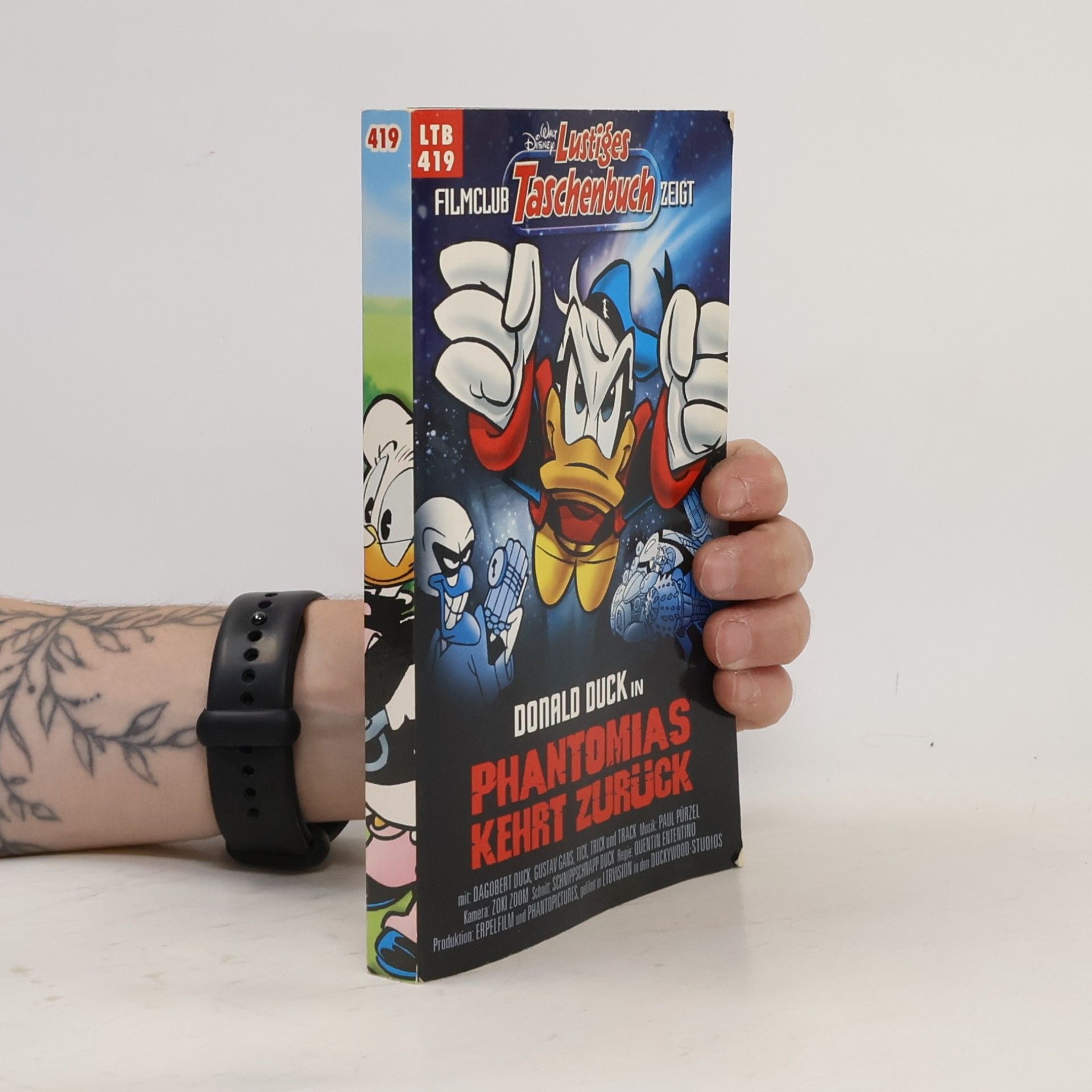Walt Disney Lustiges Taschenbuch 419. Donald Duck in Phantomias Kehrt Zurück