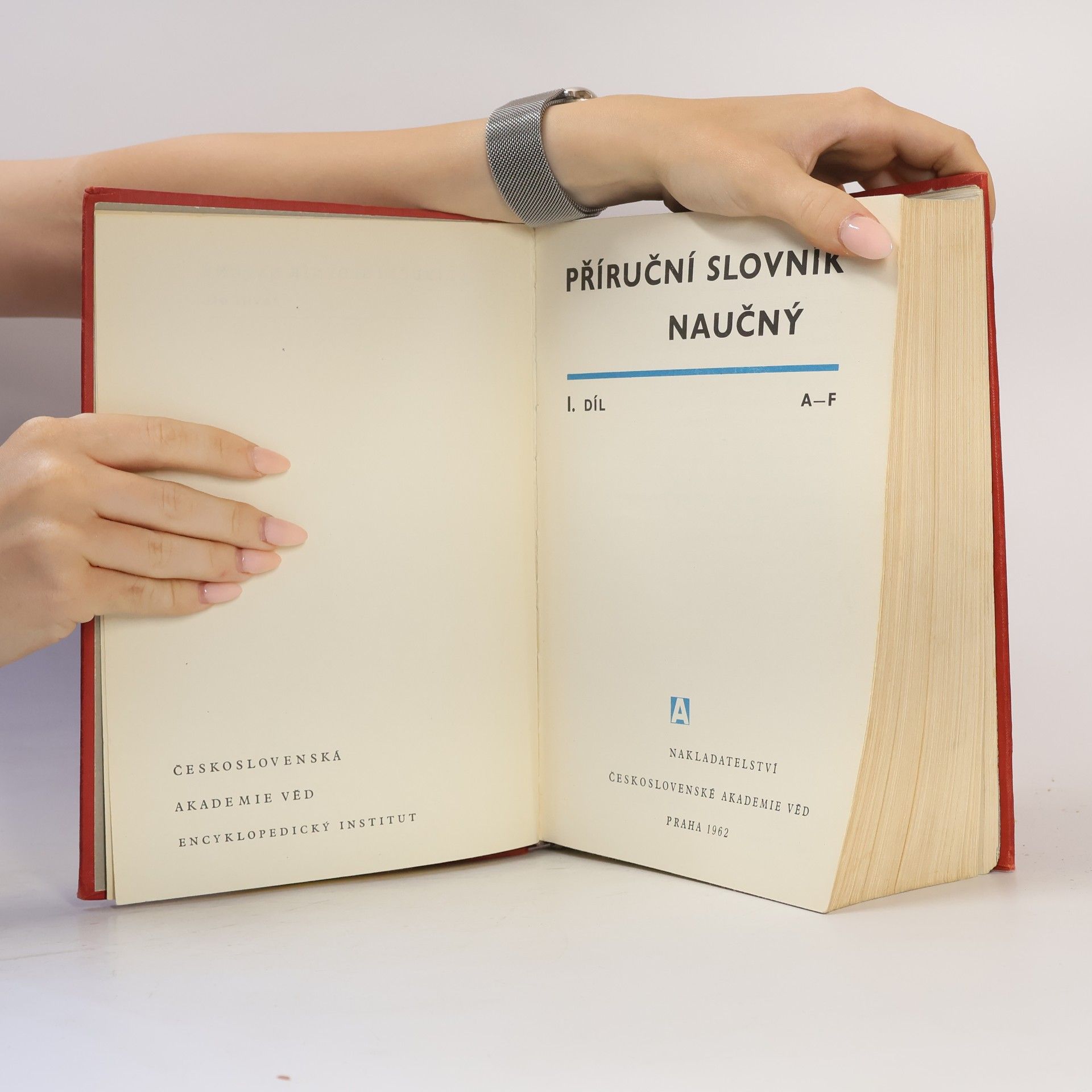 Various authors Příruční slovník naučný I. A-F