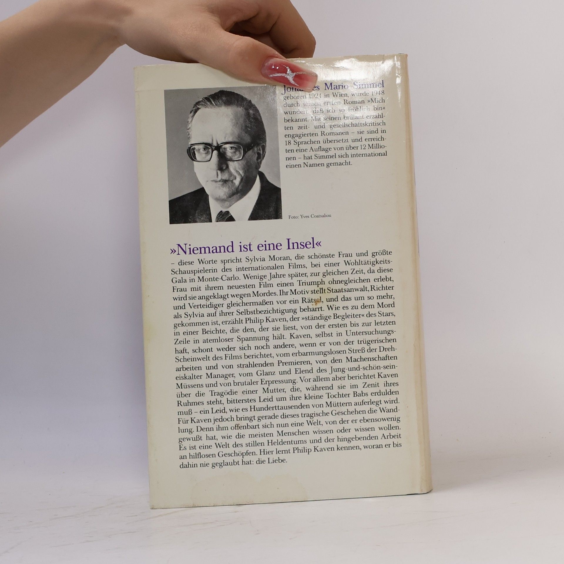 Johannes Mario Simmel Niemand ist eine Insel
