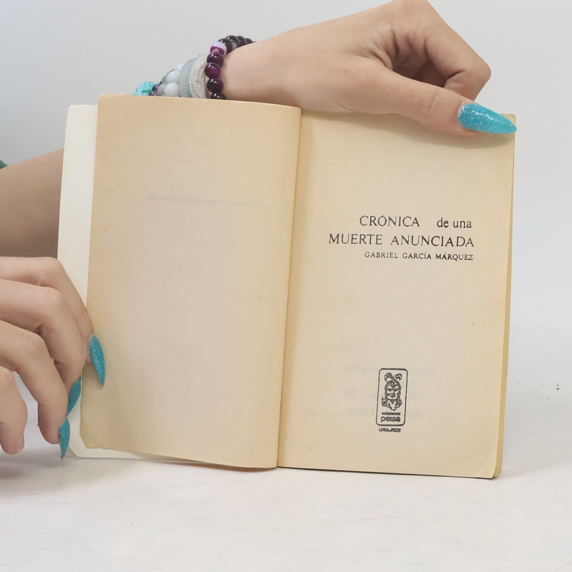Gabriel García Márquez Crónica de una muerte anunciada