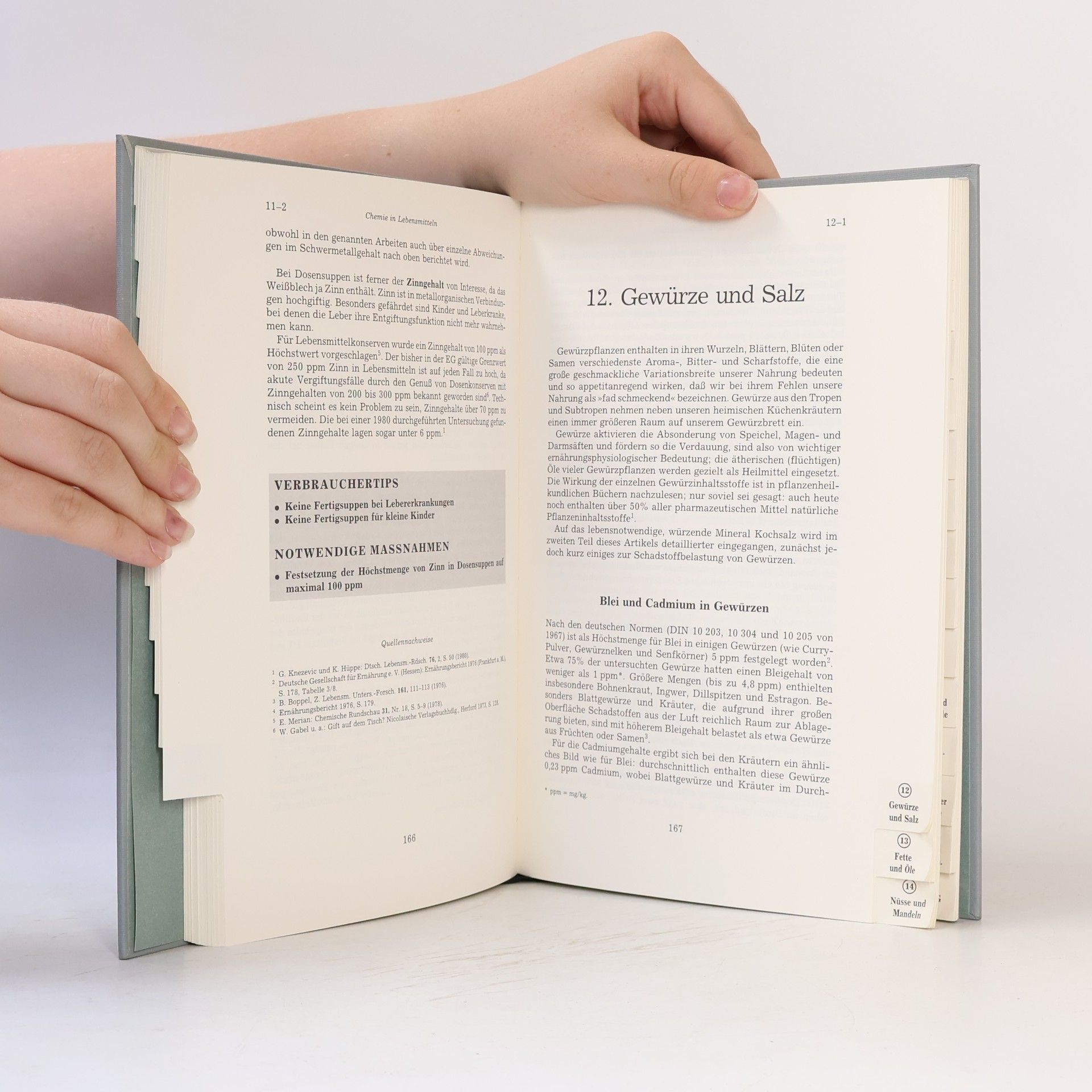 Various authors Chemie in Lebensmitteln