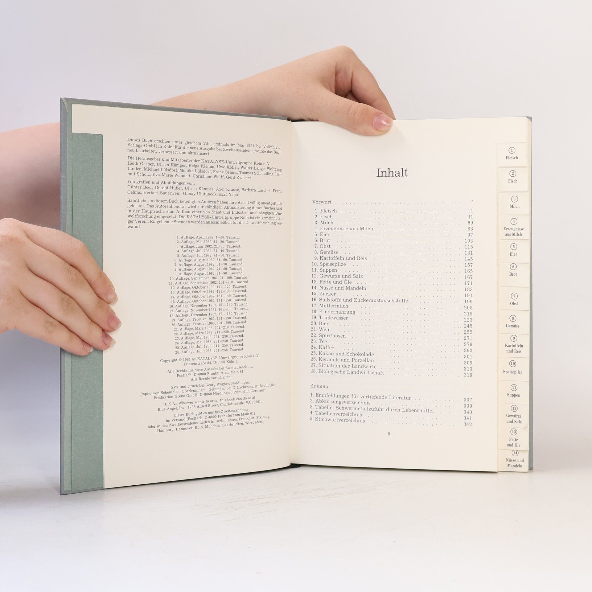 Various authors Chemie in Lebensmitteln