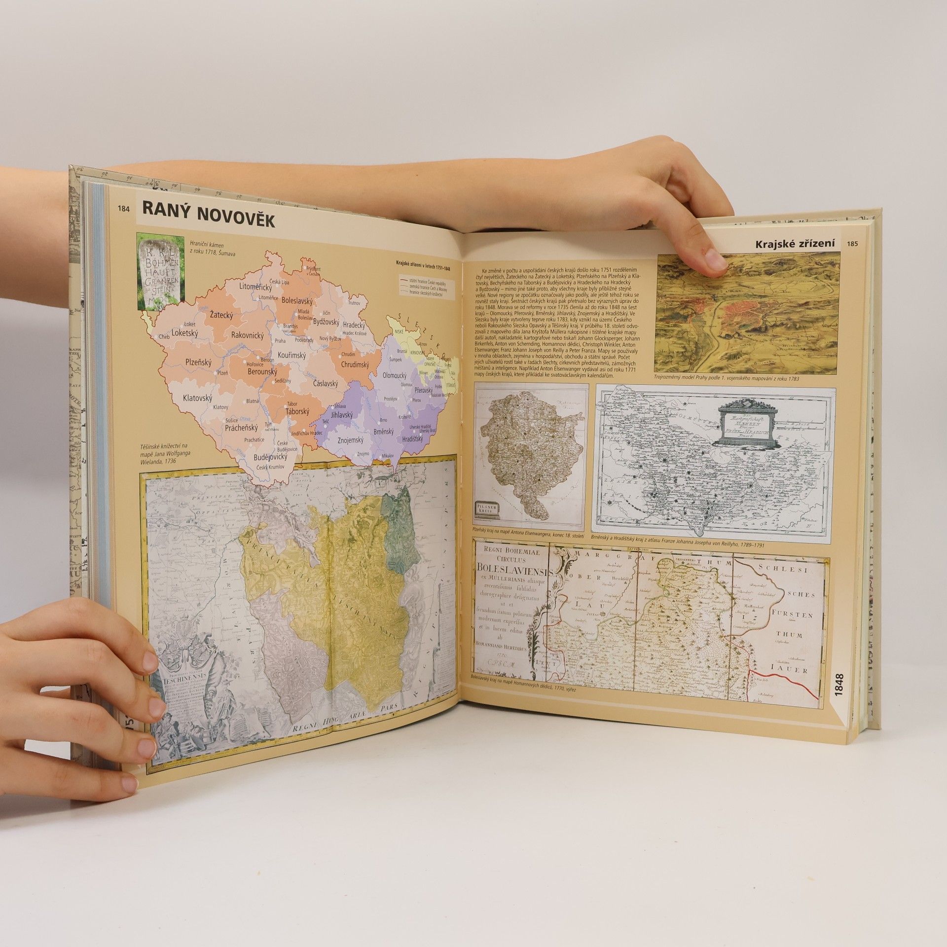 Eva Semotanová Česko. Ottův historický atlas