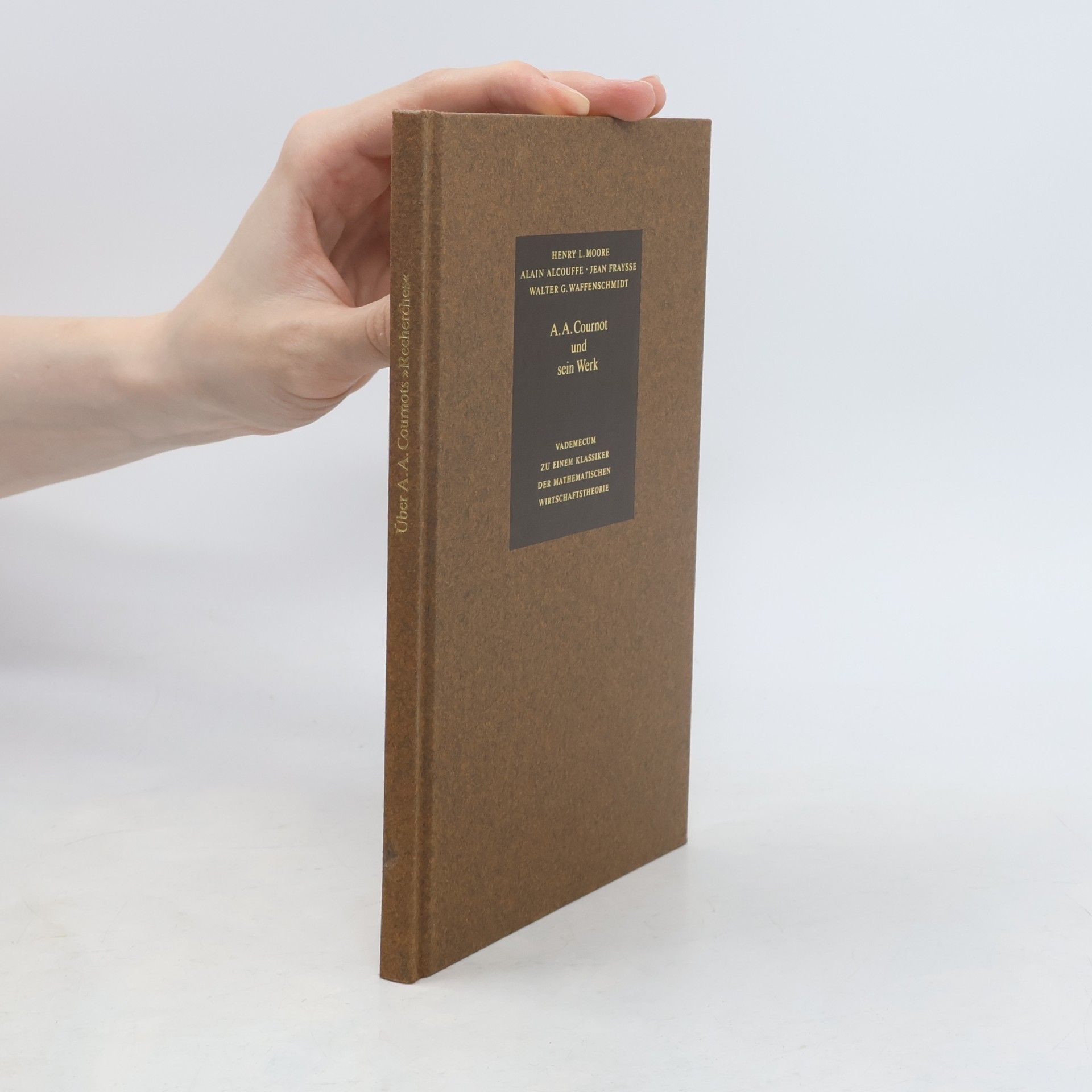 A. A. Cournot und sein Werk