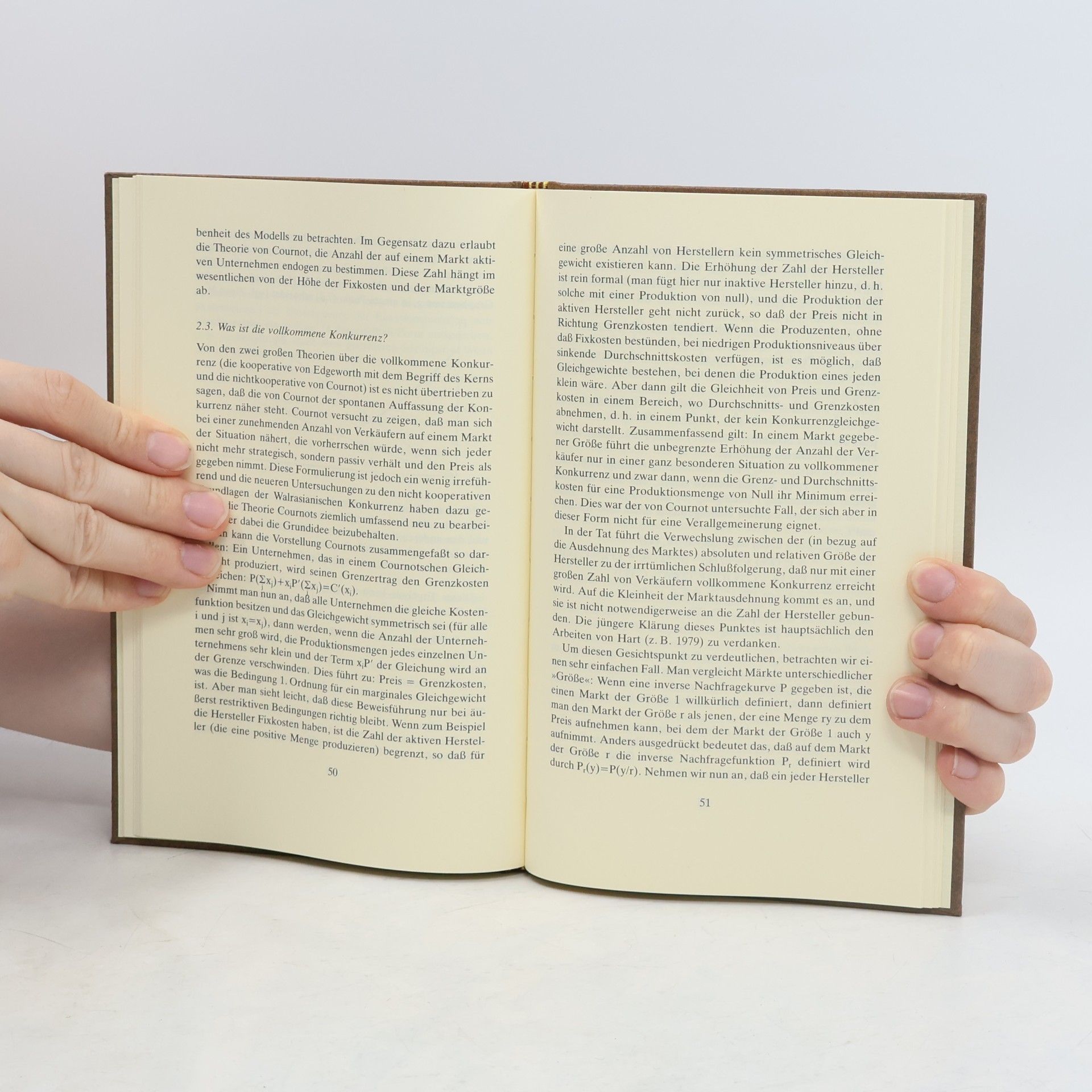 Antoine Augustin Cournot A. A. Cournot und sein Werk