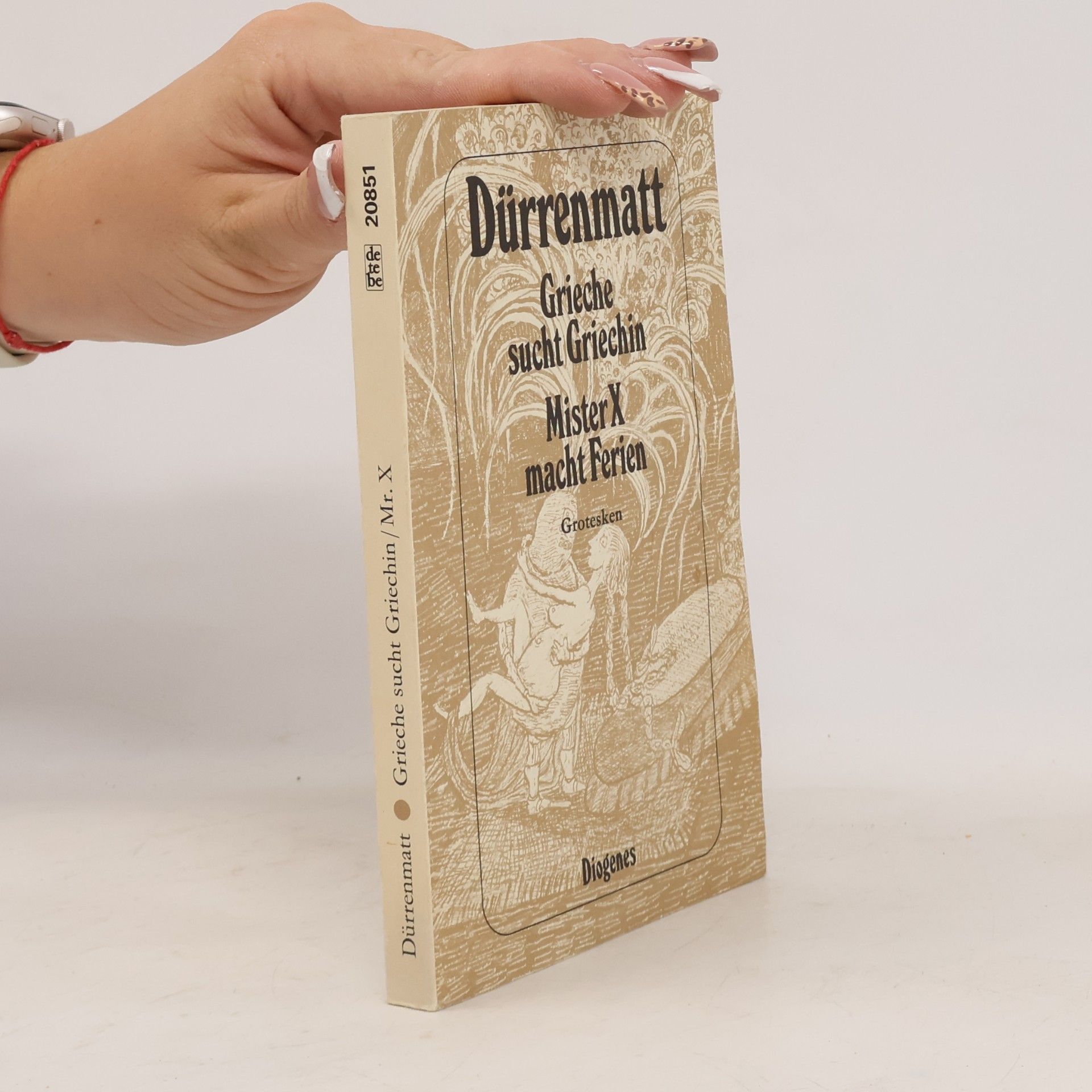 Friedrich Dürrenmatt Grieche sucht Griechin. Mister X macht Ferien