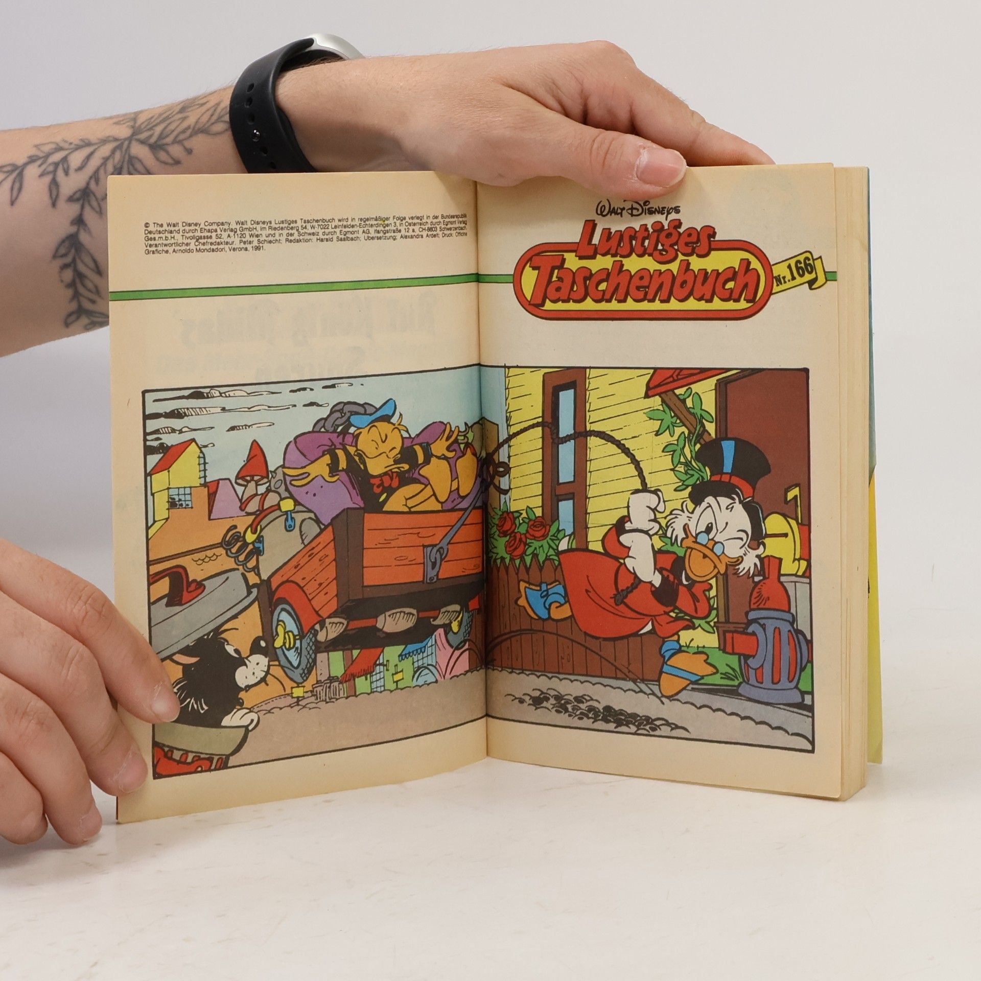 Walt Disney Lustiges Taschenbuch 166. Auf König Midas Spuren