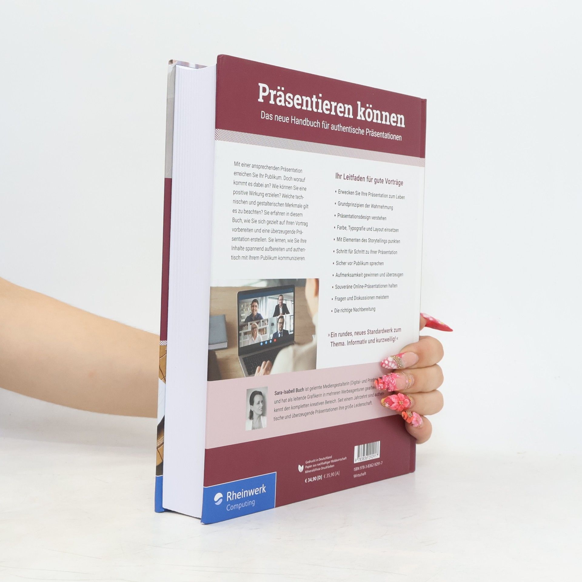 Sara Isabell Buch Präsentieren können