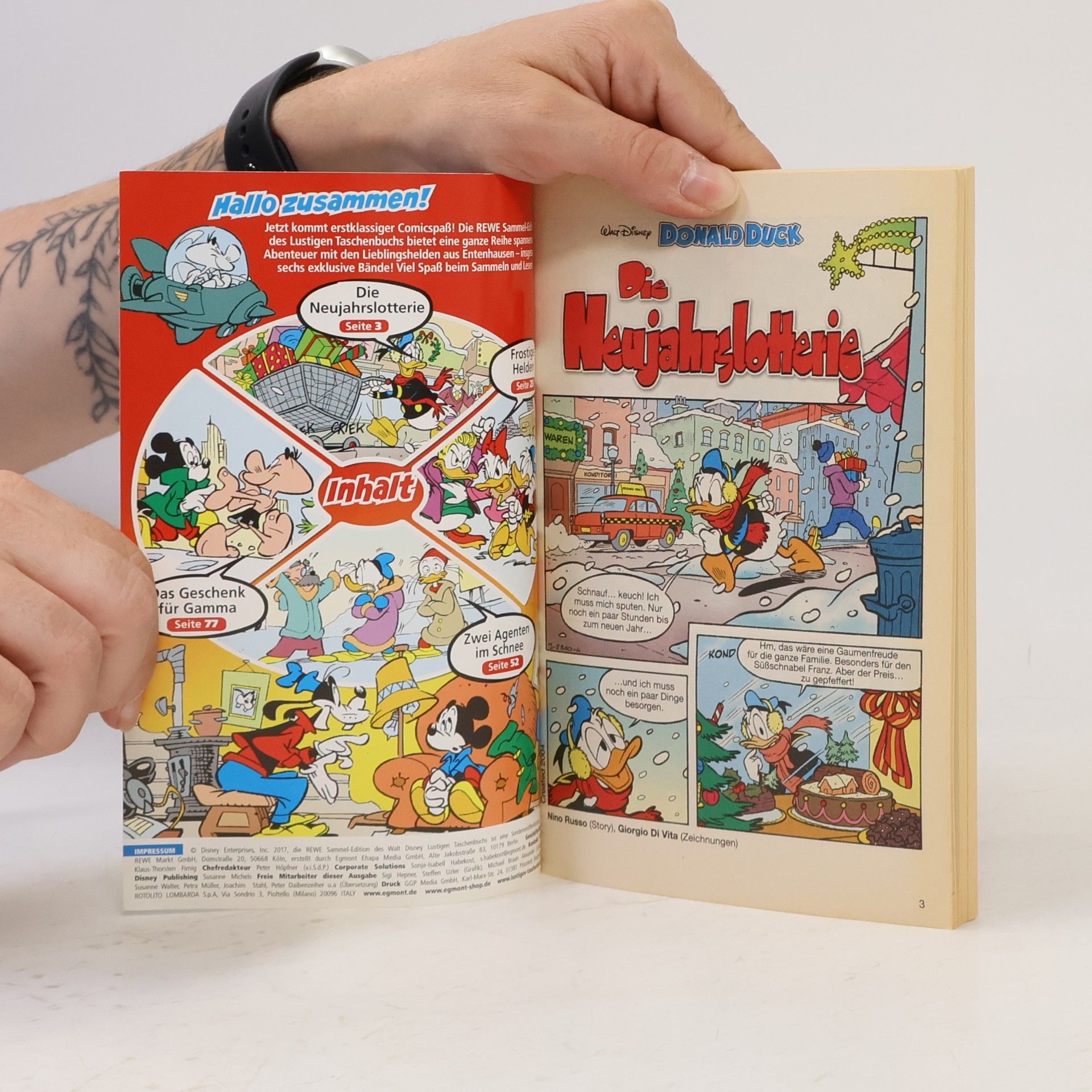 Walt Disney Lustiges Taschenbuch. Die Neujahrslotterie