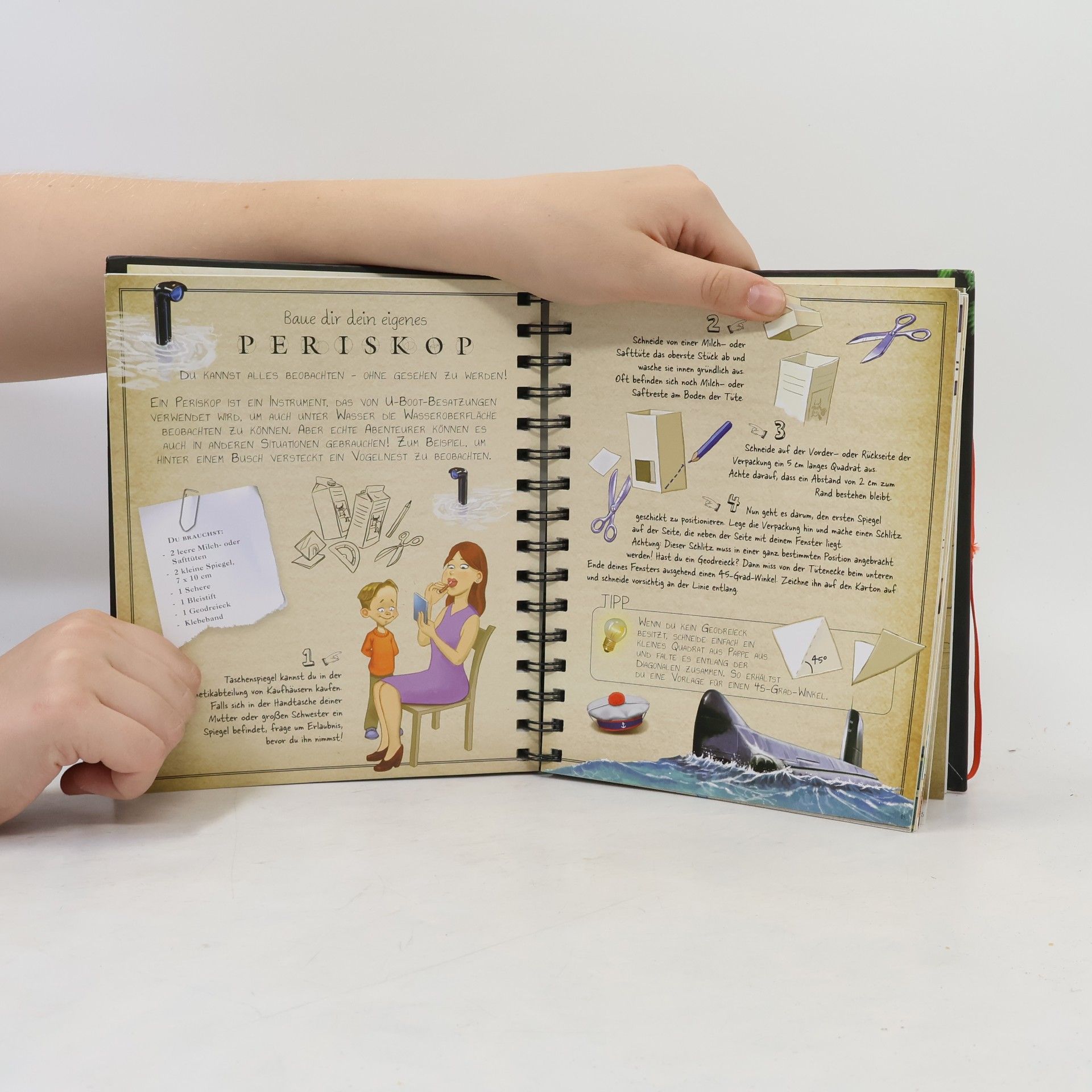 Michèle Lecreux The Boy's Book: Das außergewöhnliche Handbuch für abenteuerlustige Jungs