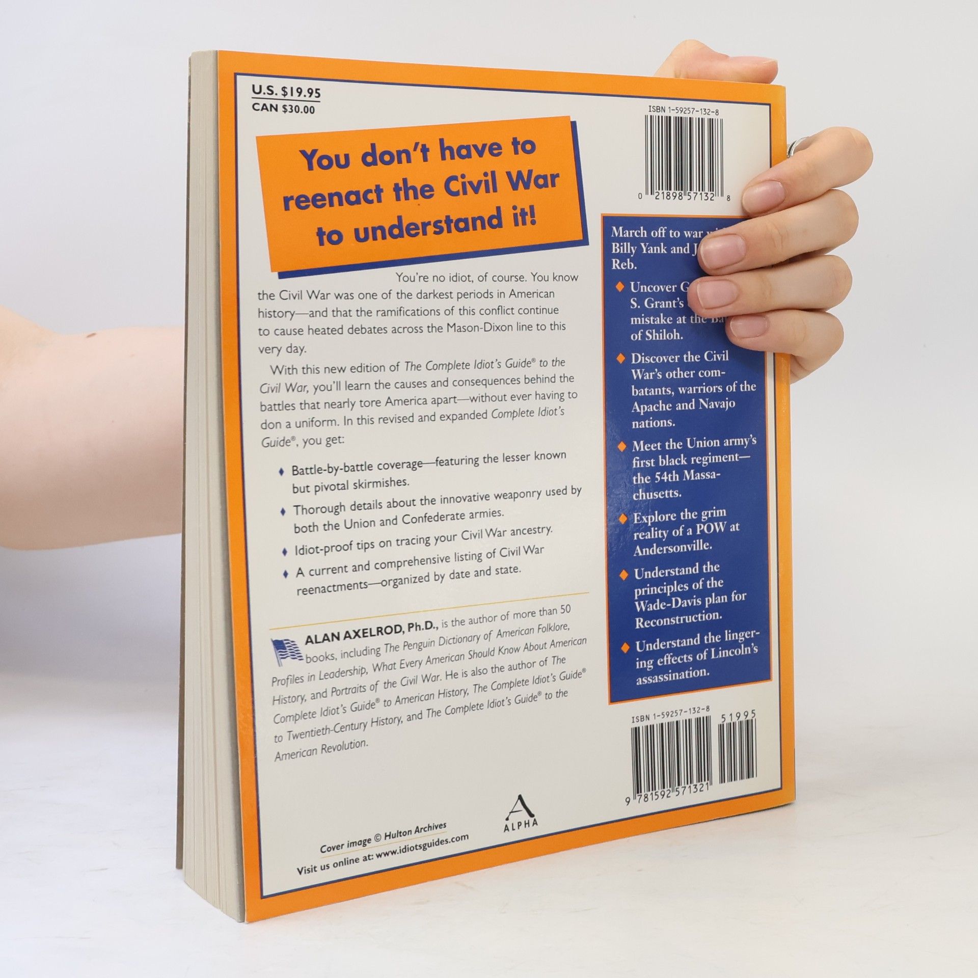Alan Axelrod The Complete Idiot's Guide to the Civil War
