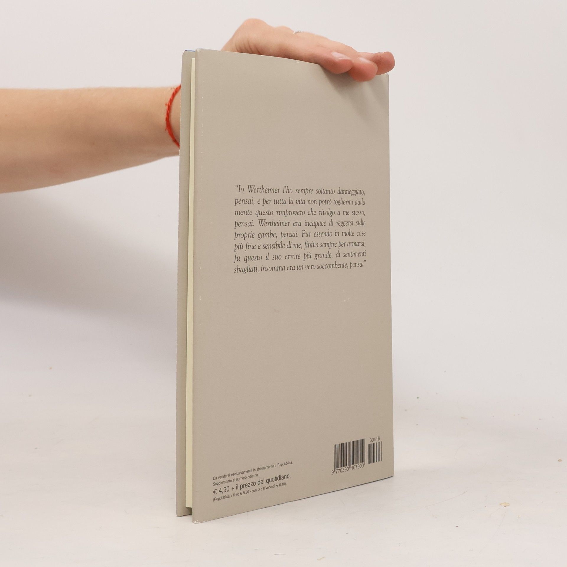 Thomas Bernhard La Biblioteca di Repubblica - 67: Il soccombente