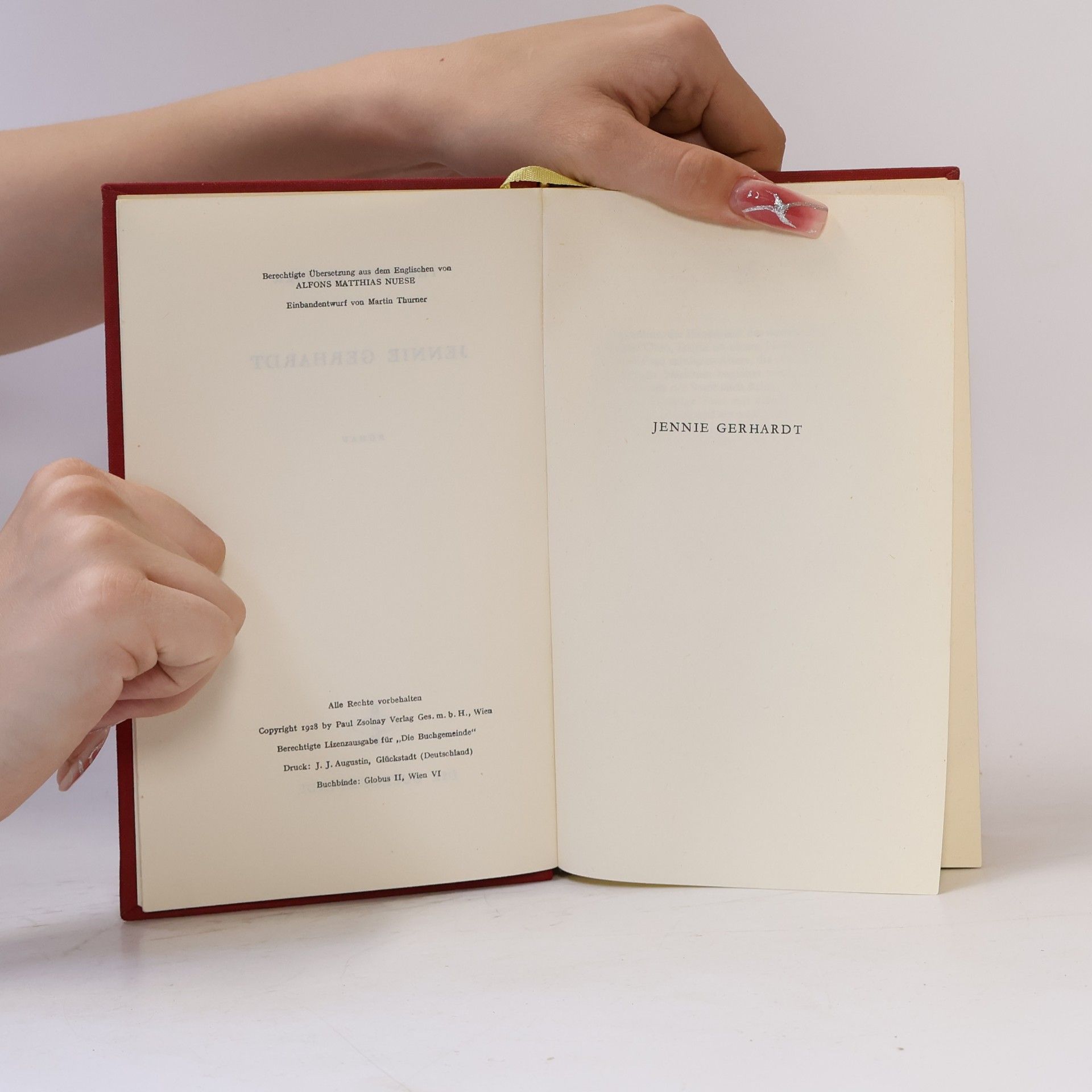 Theodore Dreiser Jennie Gerhardt