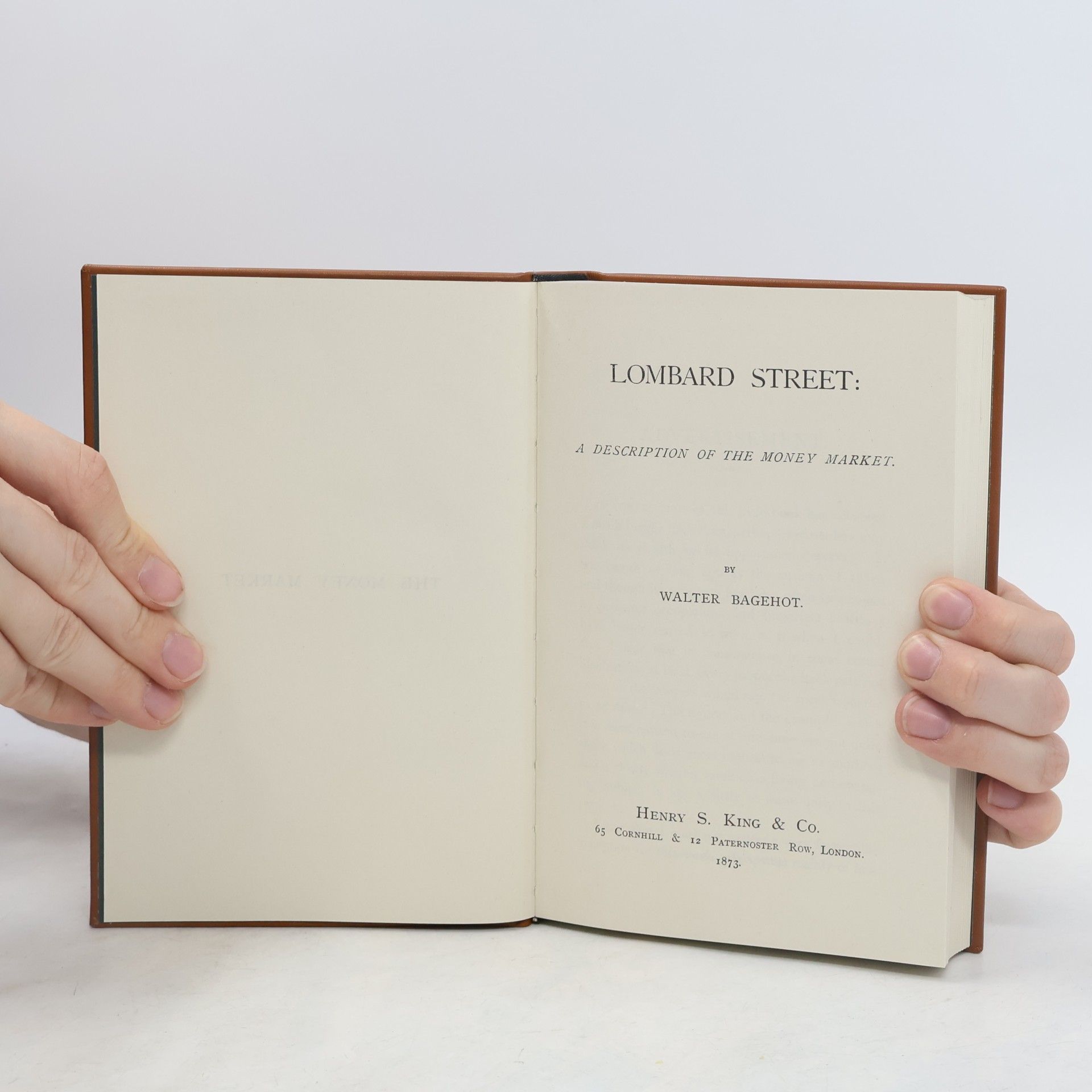 Walter Bagehot Lombard Street