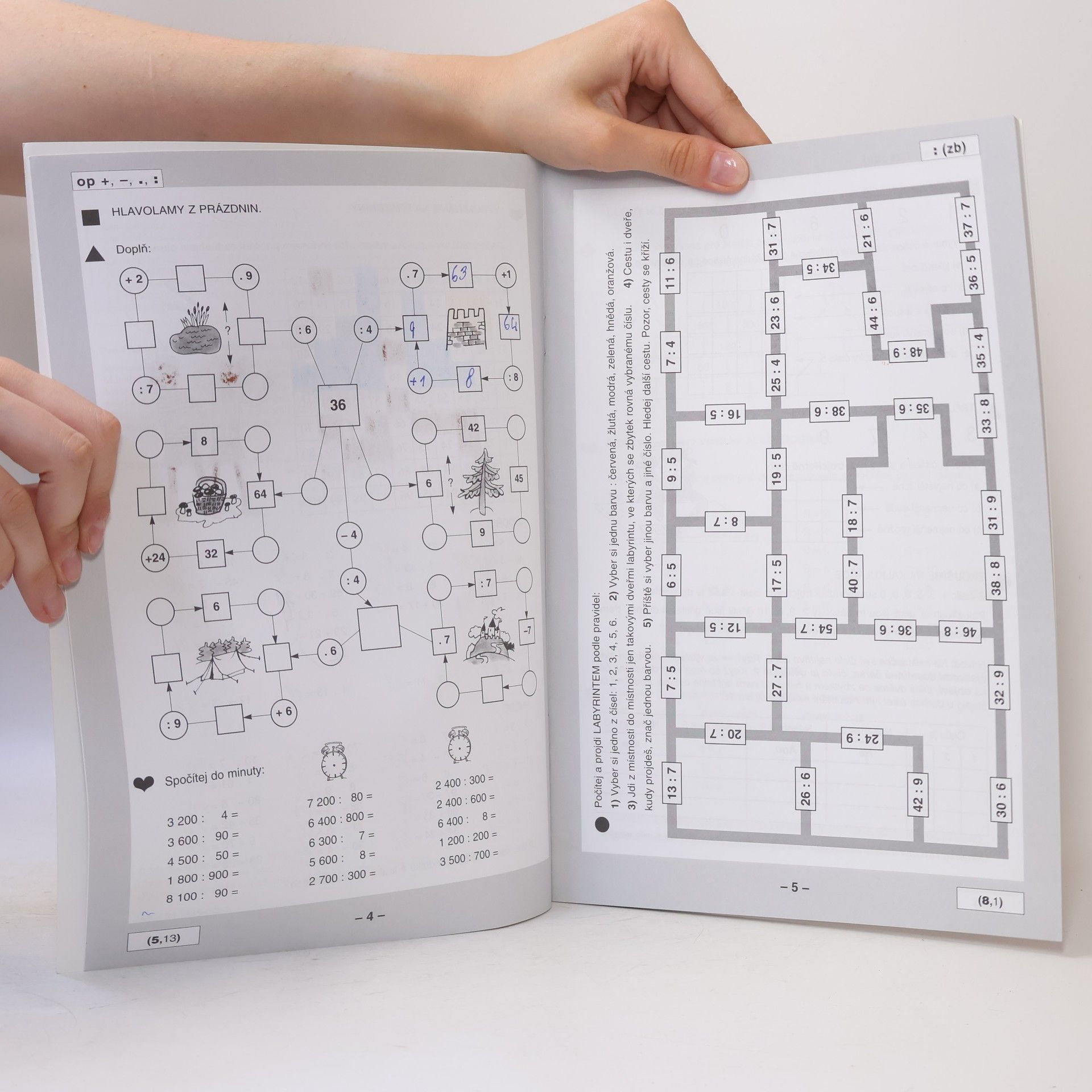 Michaela Kaslová Barevná matematika pro čtvrťáky