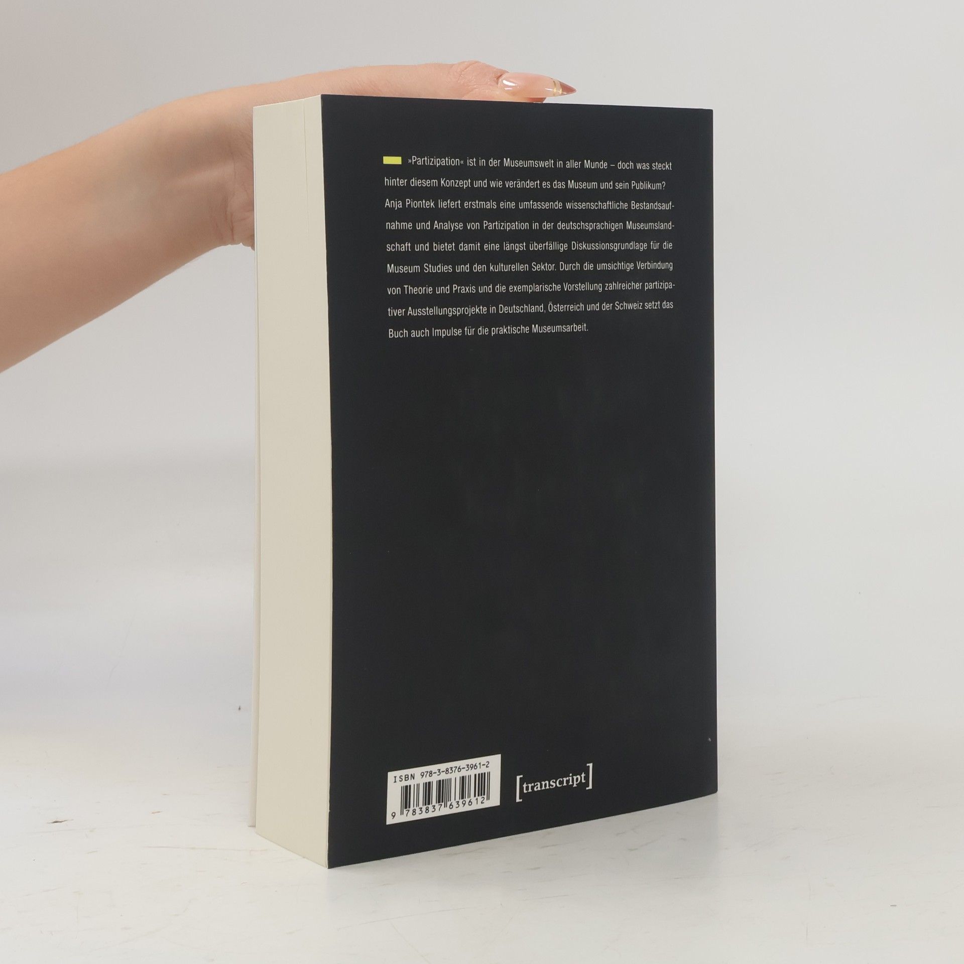 Anja Piontek Edition Museum: Museum und Partizipation