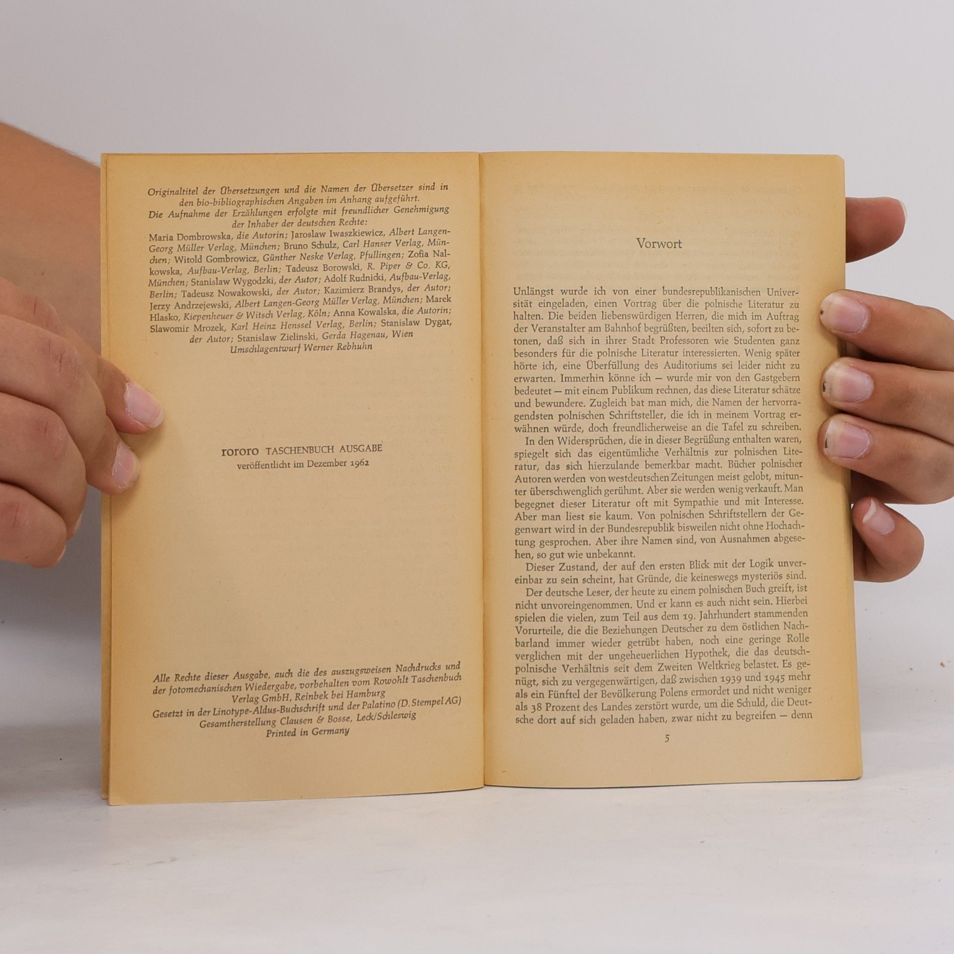 Marcel Reich Ranicki 16 Polnische Erzähler