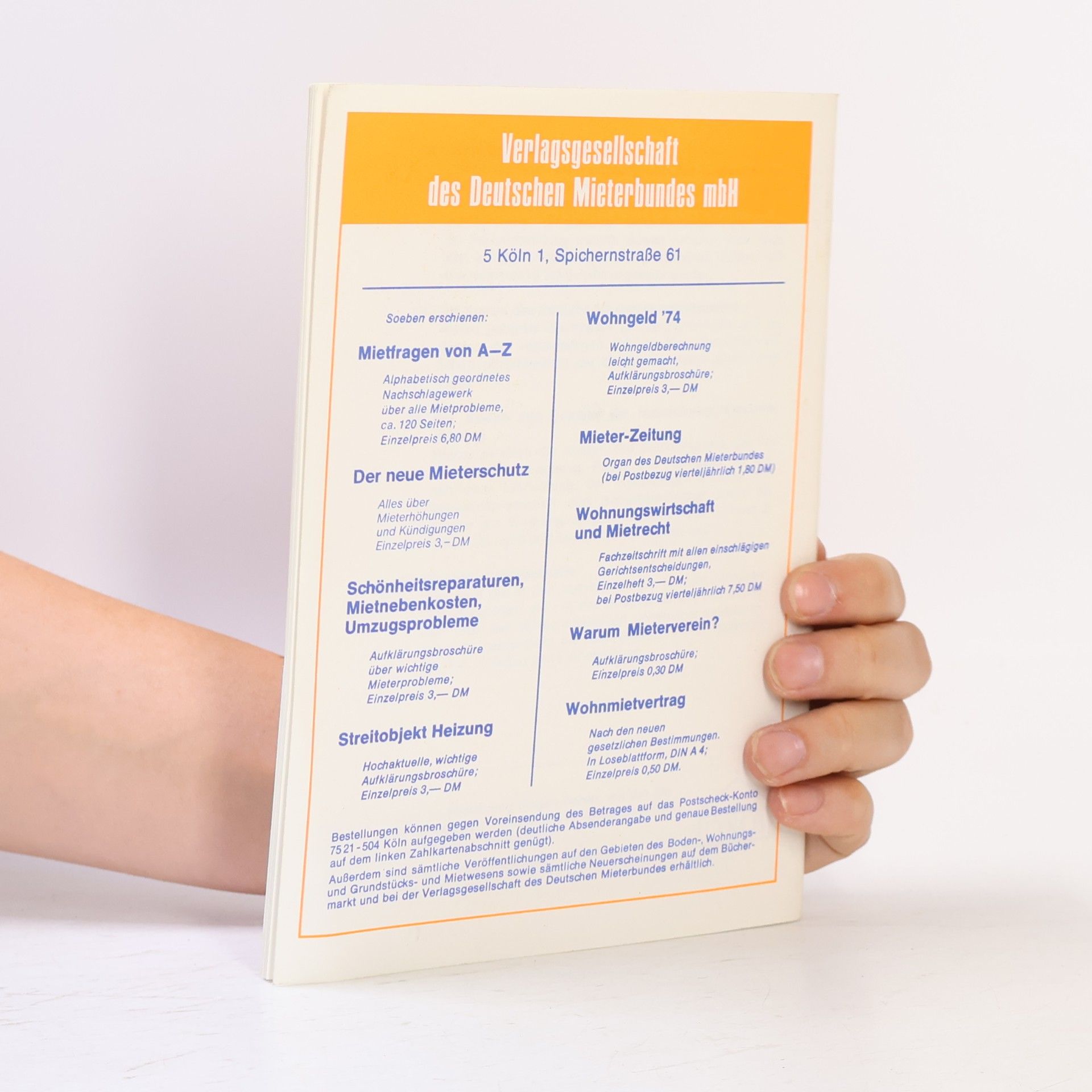 Autorenkollektiv Muster Mietvertrag '76