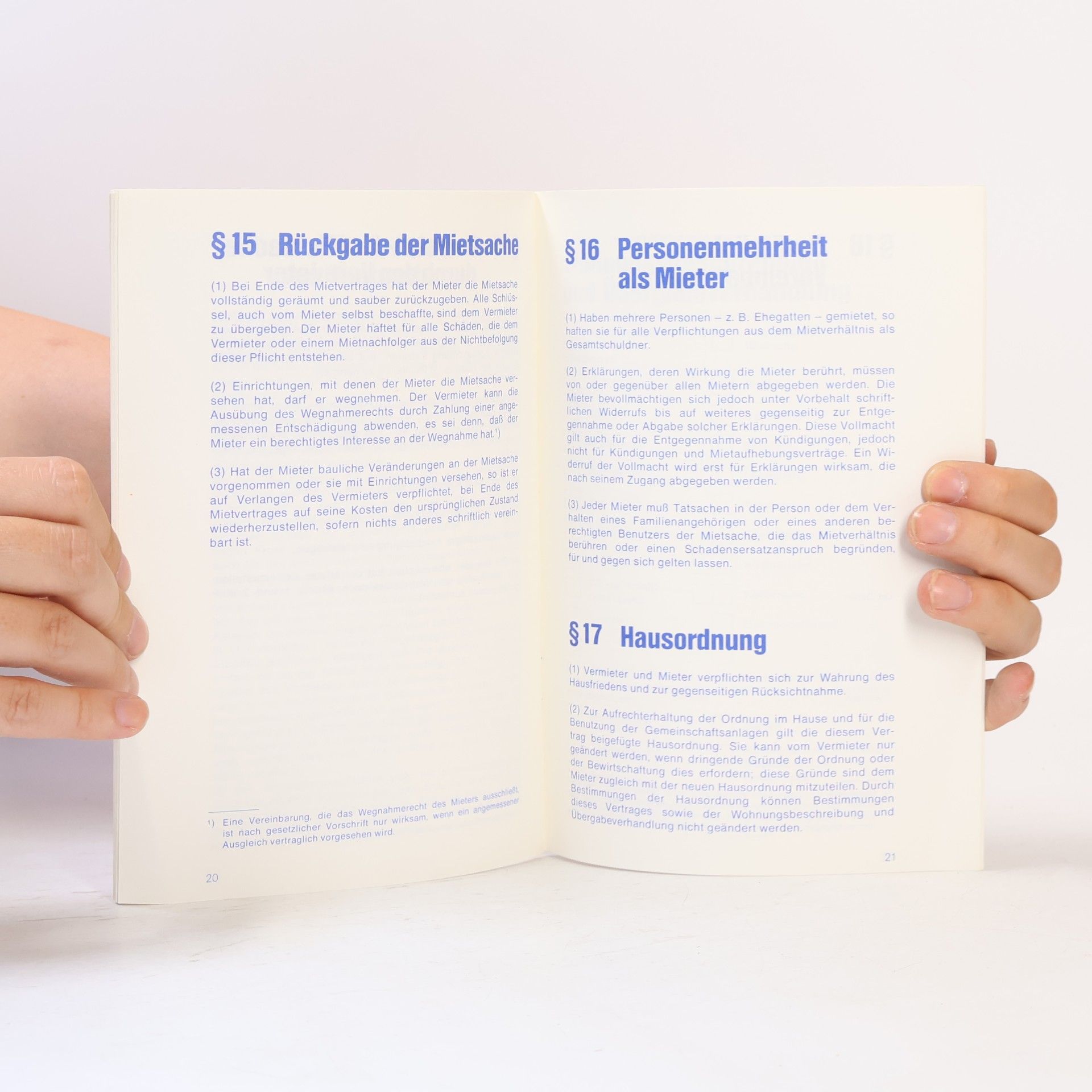 Autorenkollektiv Muster Mietvertrag '76
