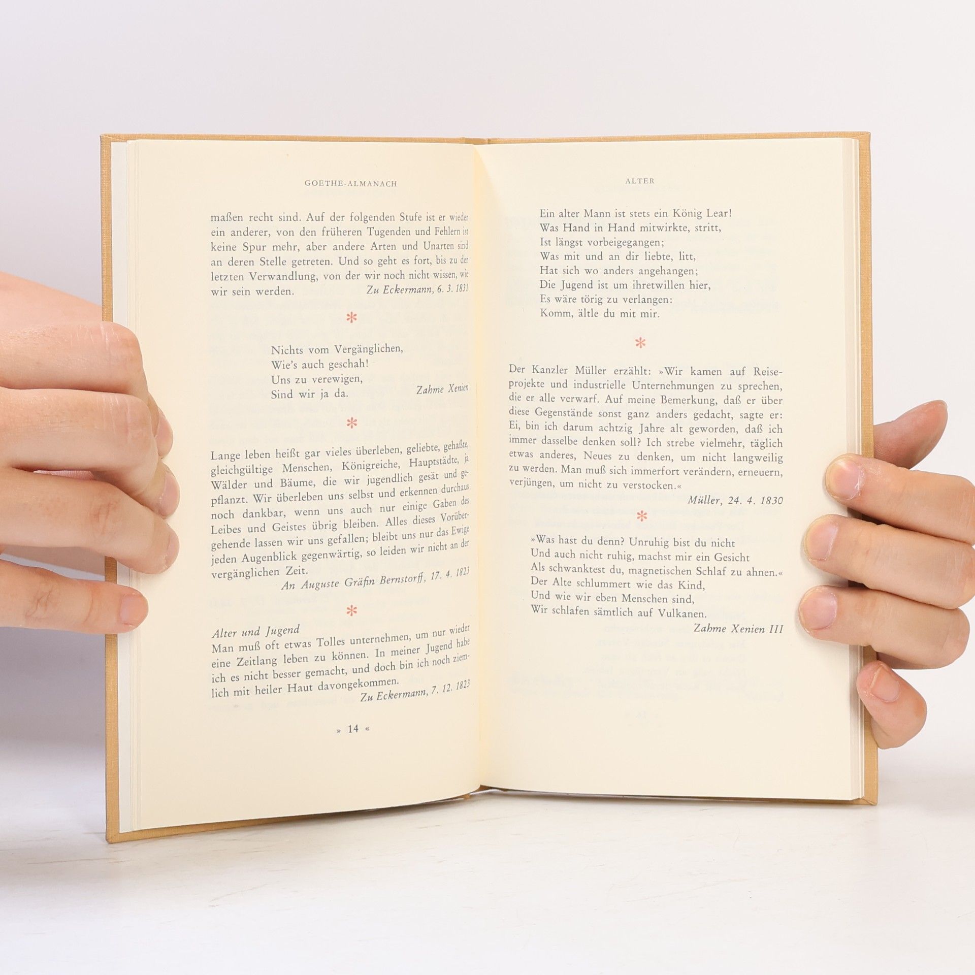 Richard Friedenthal Goethe-Weisheiten im ernsten und heiteren Ton