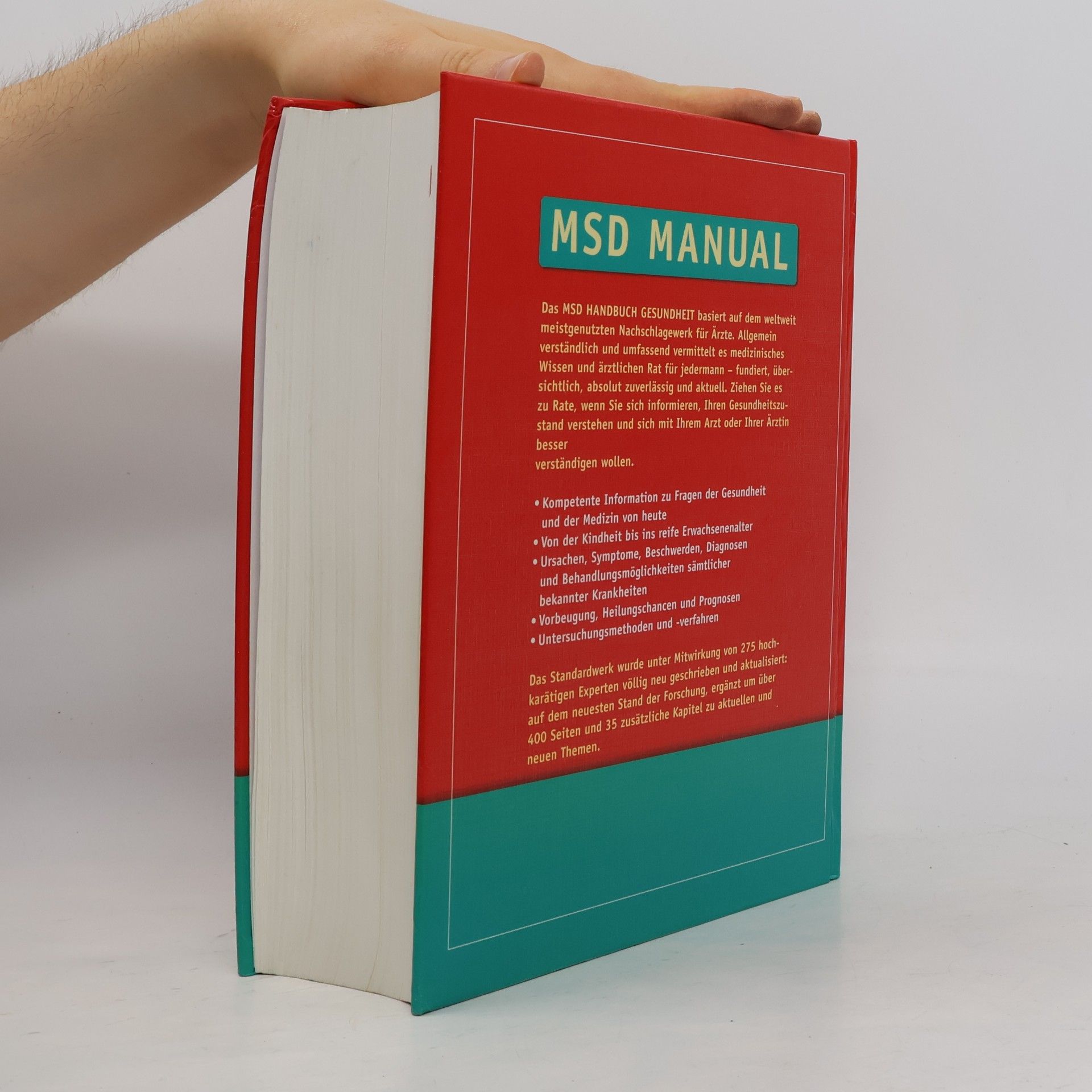 Kolektiv autorů MSD-Manual Handbuch Gesundheit