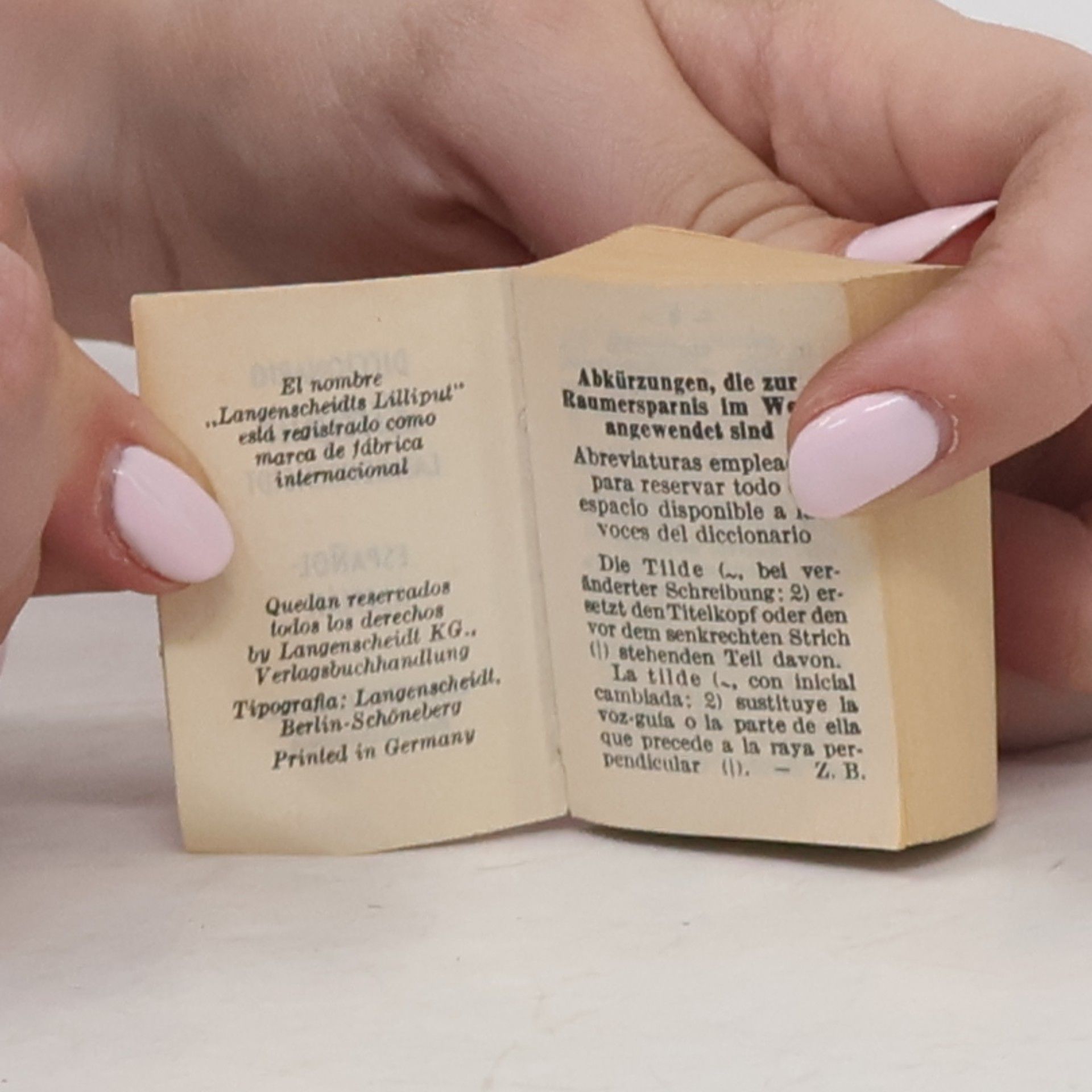 Kolektiv autorů Diccionario Lilliput Langenscheidt. Español-Alemán