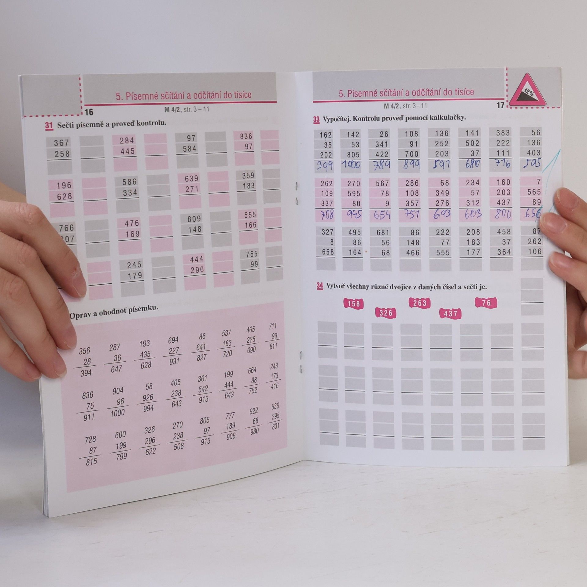 Josef Molnár Matematické ...minutovky 4. ročník / 1. díl