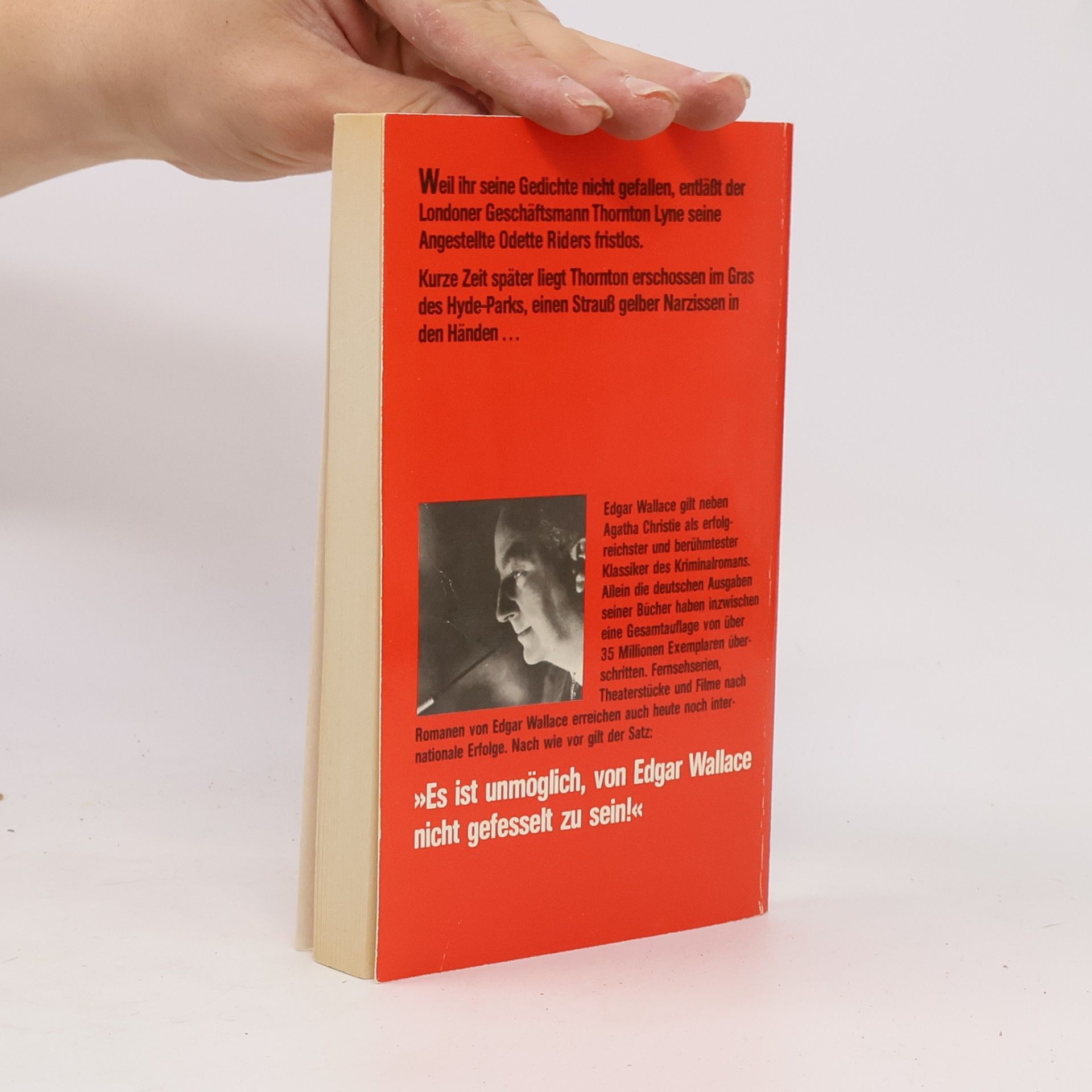 Edgar Wallace Das Geheimnis der gelben Narzissen
