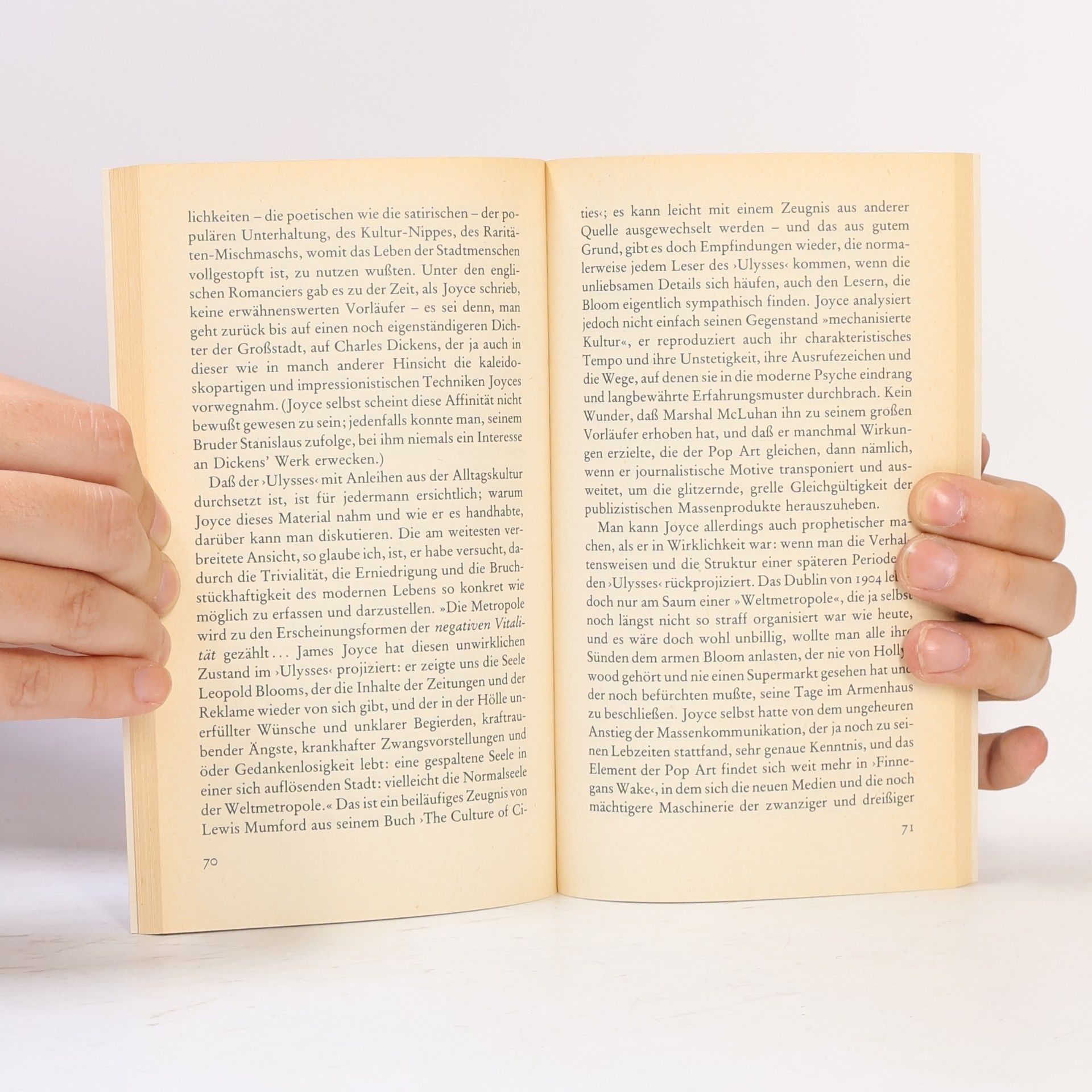 John J. Gross James Joyce