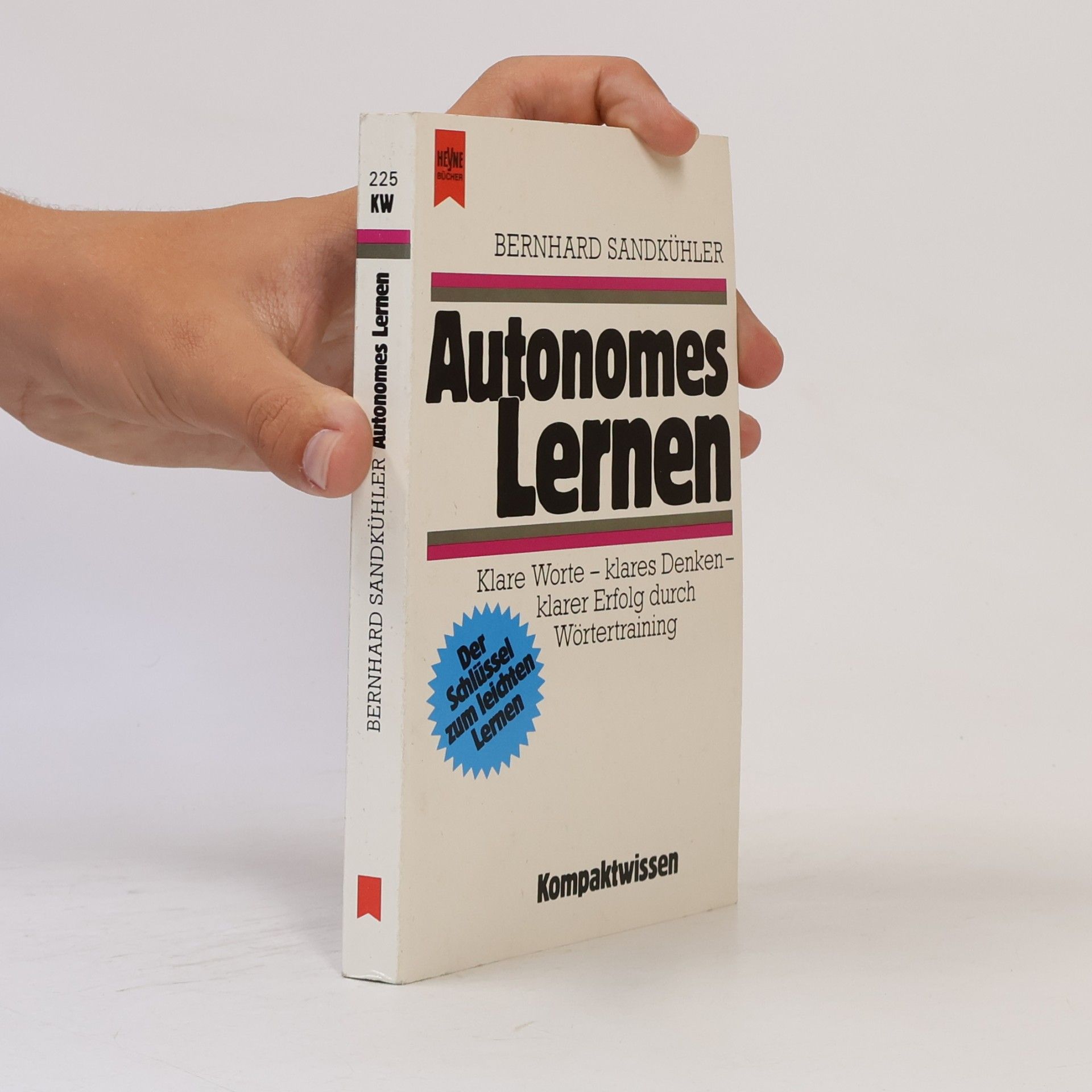 Bernhard Sandkühler Autonomes Lernen