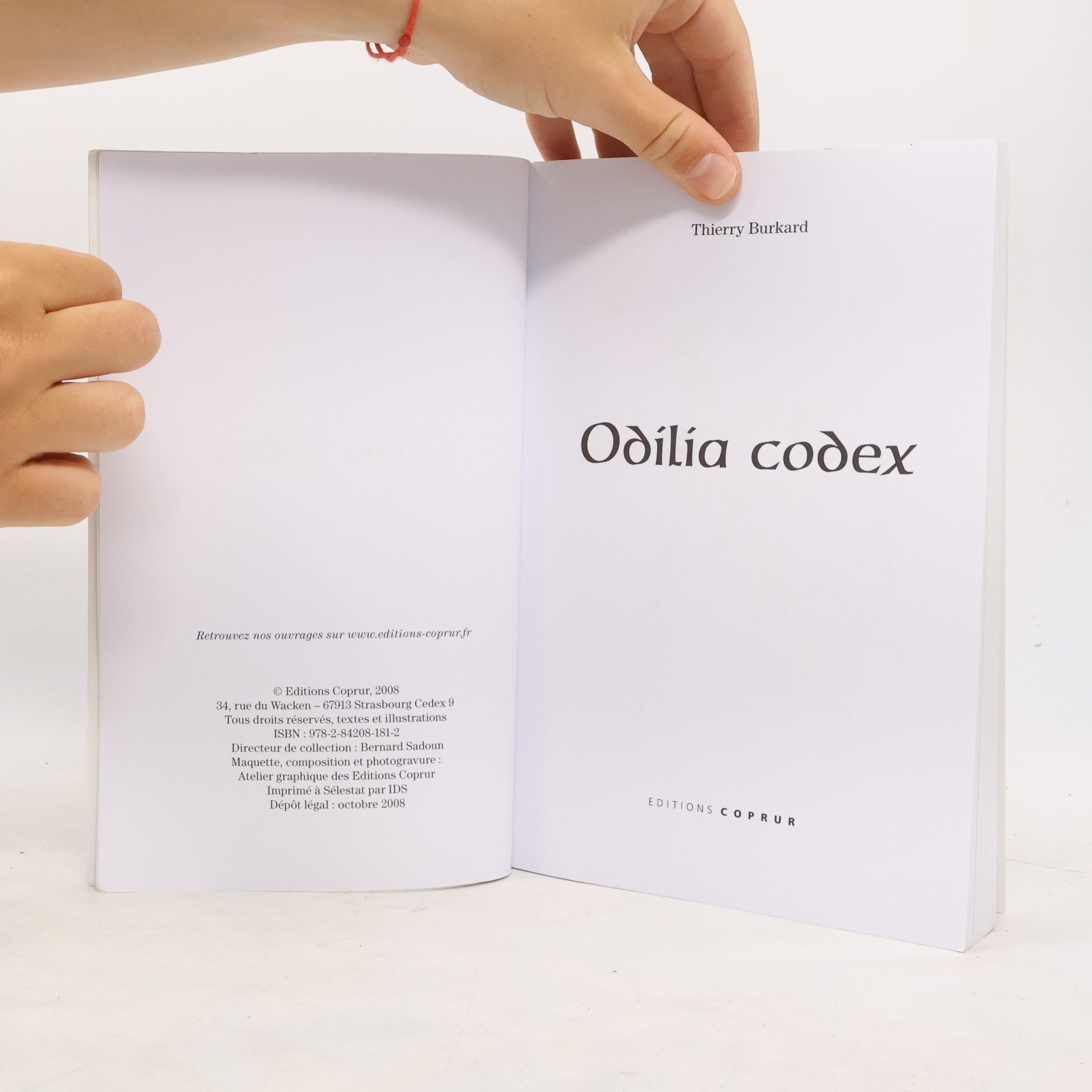 Thierry Burckard Odilia Codex