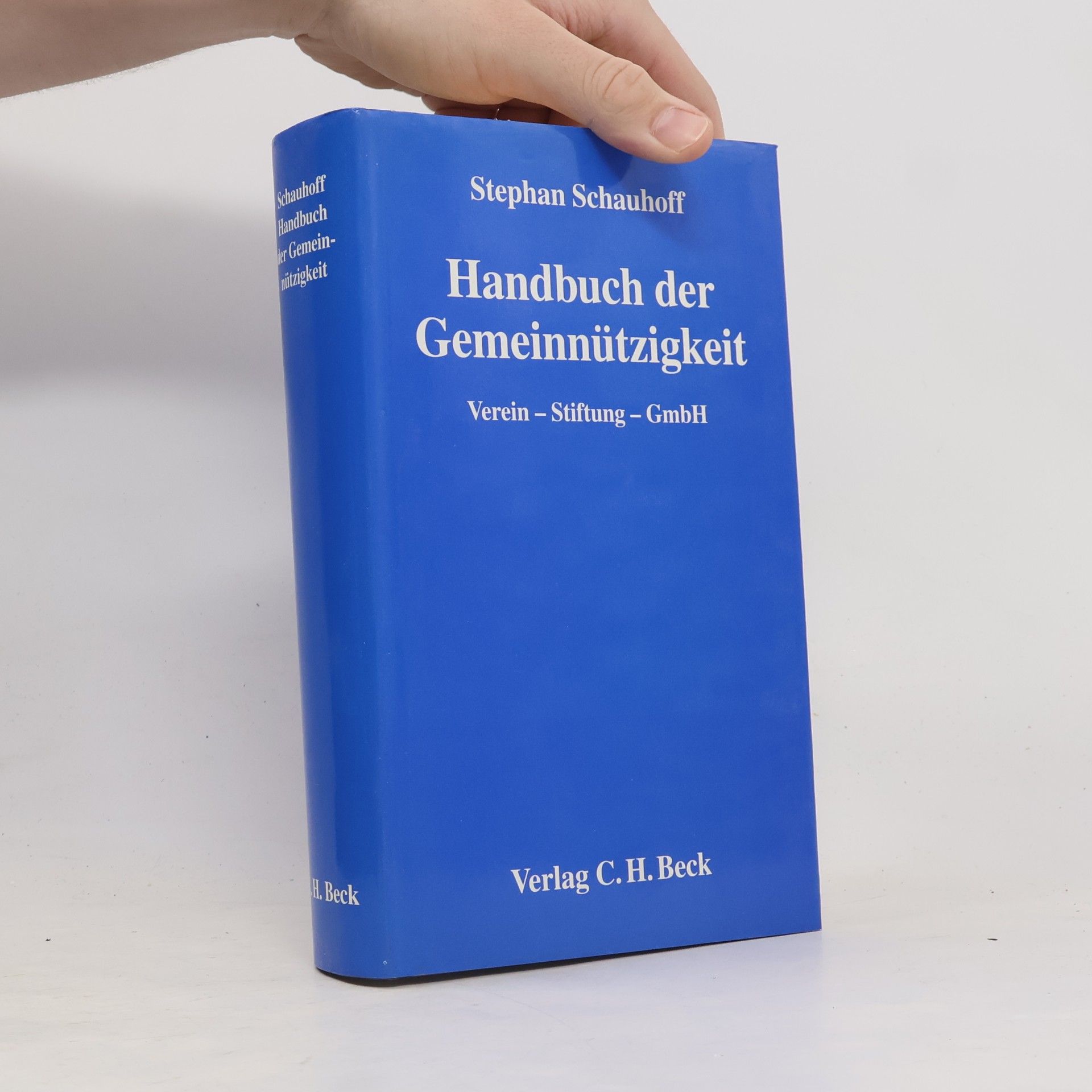 Harald Bott Handbuch der Gemeinnützigkeit