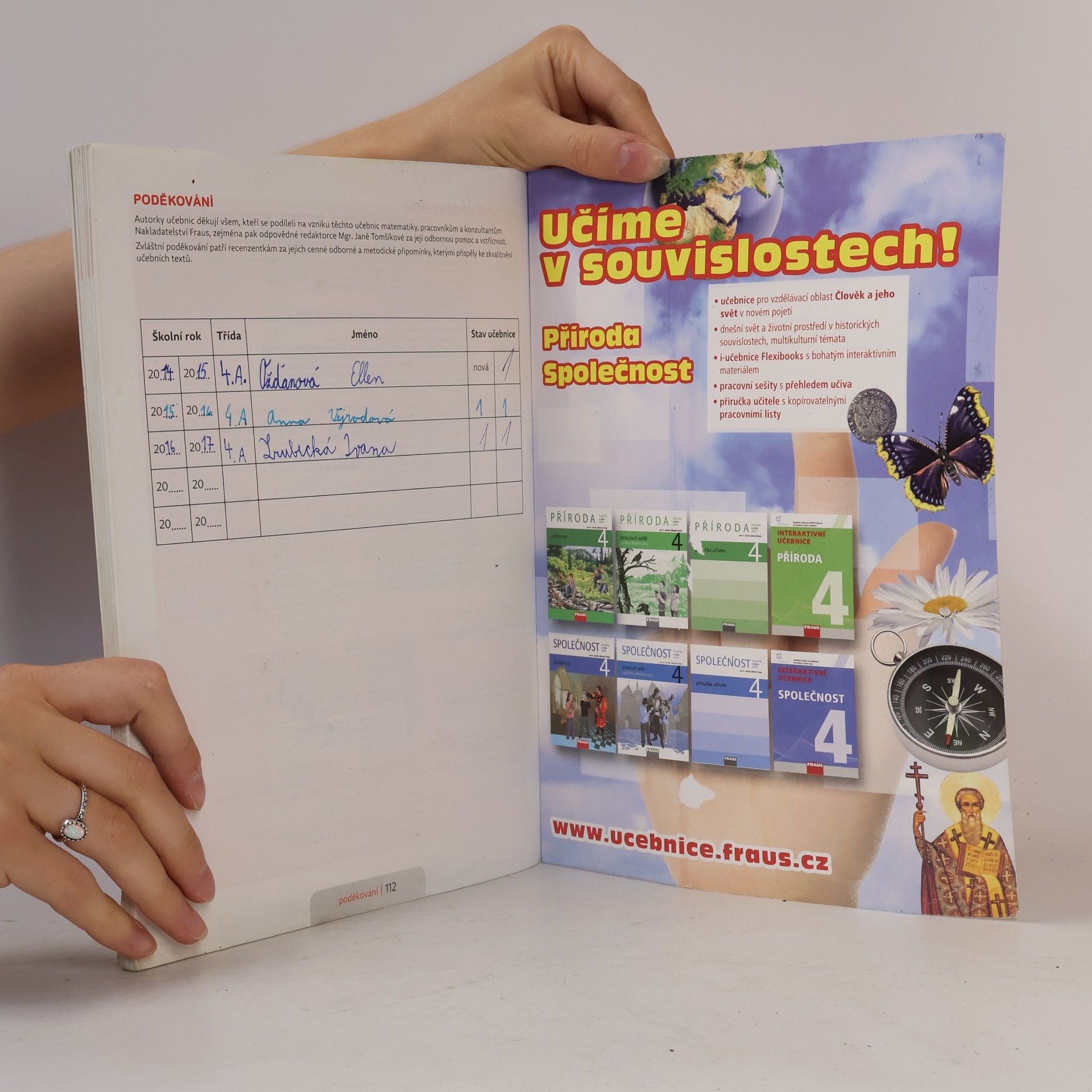 Alena Rakoušová Matematika se Čtyřlístkem 4 pro ZŠ