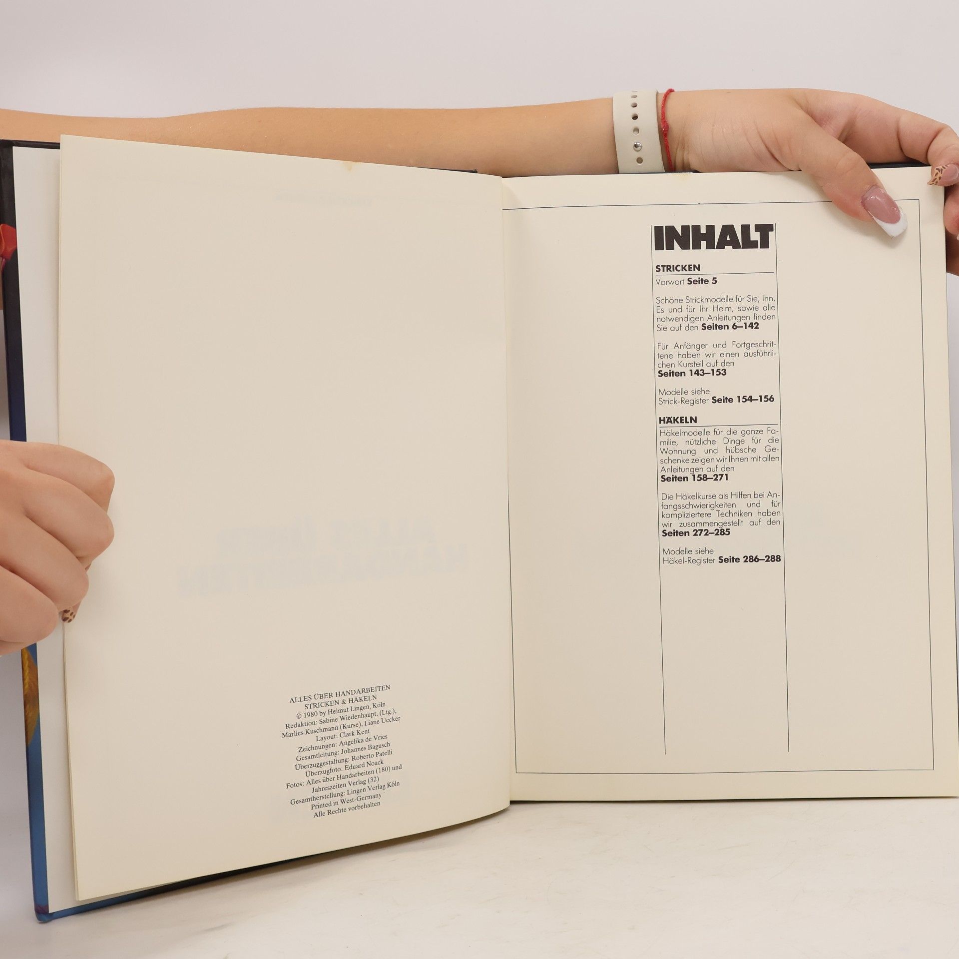 Autores varios Alles über Handarbeiten Stricken & Häkeln