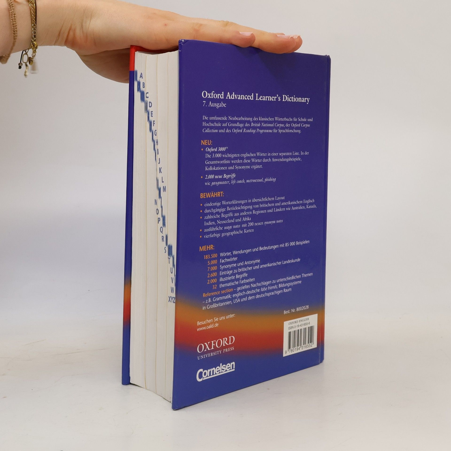 Albert Sydney Hornby Oxford advanced learner's dictionary