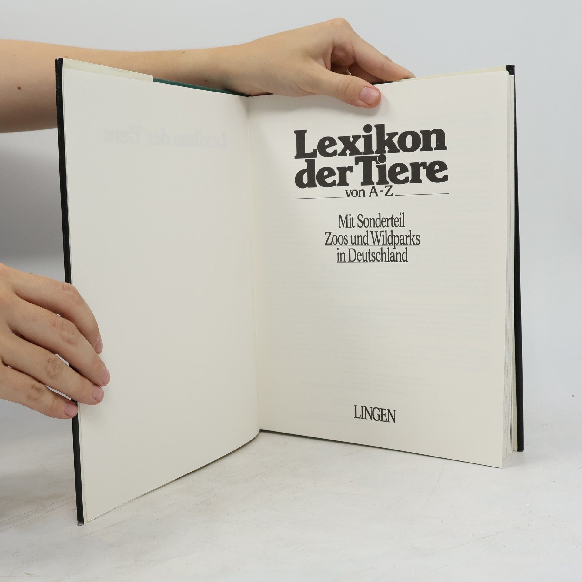 Autorenkollektiv Lexikon der Tiere von A-Z